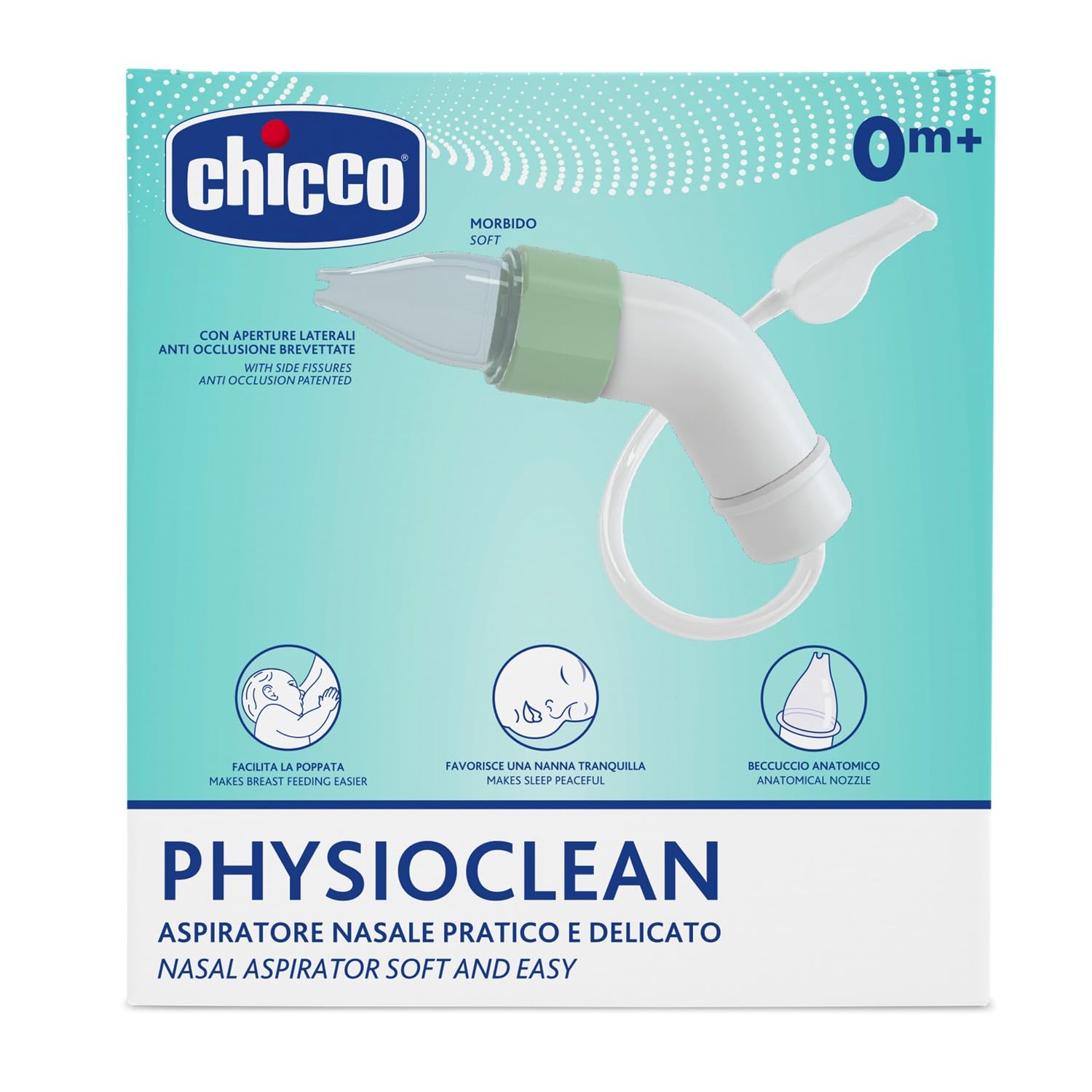chicco-physioclean-nasensauger-wei-mit-filter image 1