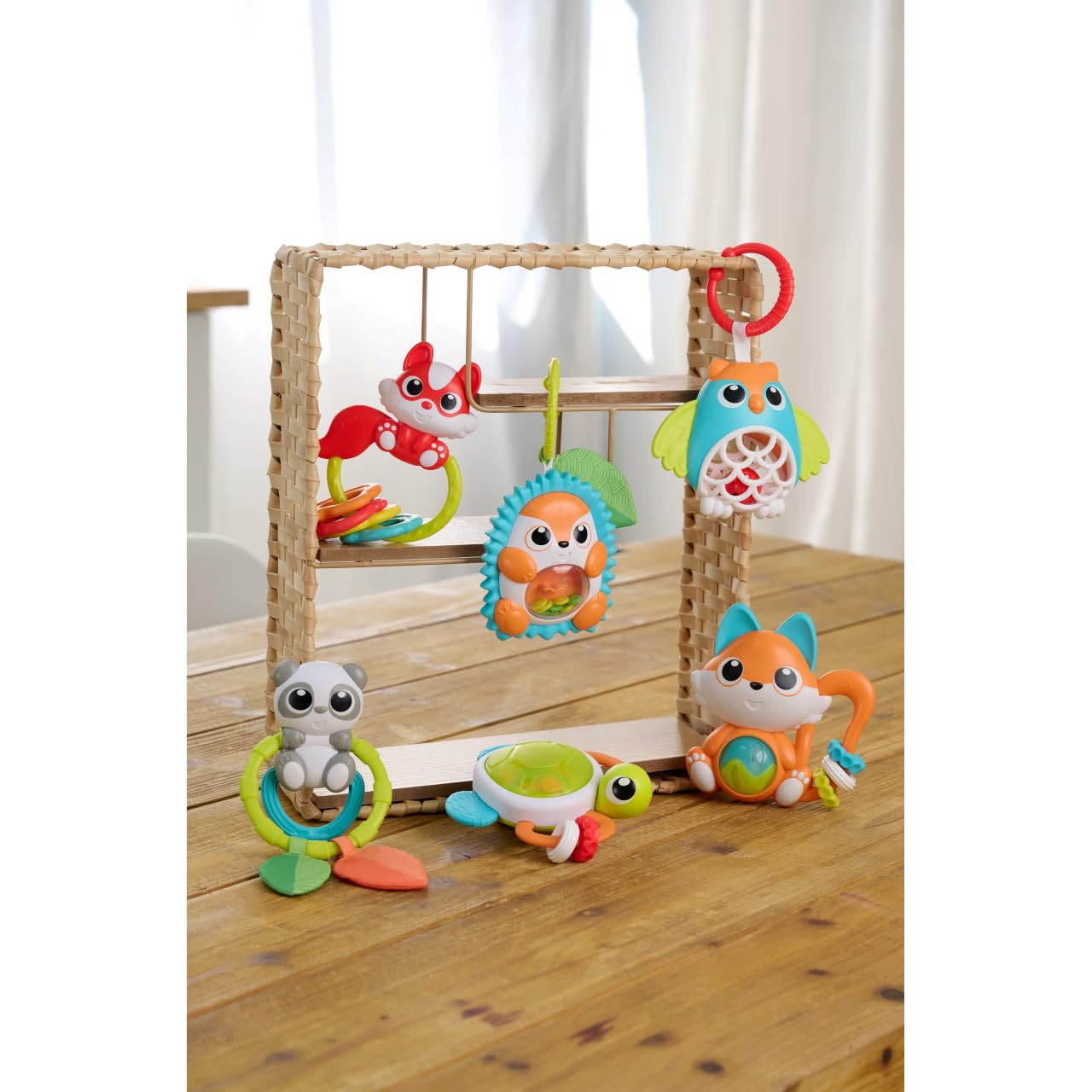 chicco-igel-rassel-kinderwagen-greifling-texturen image 6