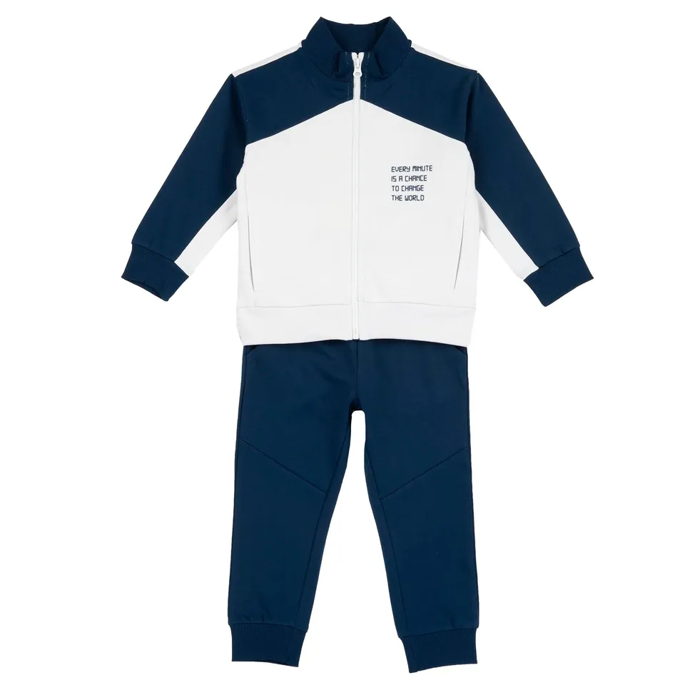 chicco-trainingsanzug-jungen-3-jahre-set-sweatshirt-hose image 1