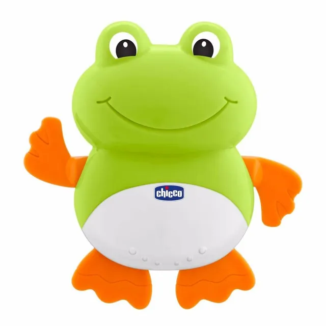 chicco-schwimmender-frosch-badespielzeug-6-36-monate image 1