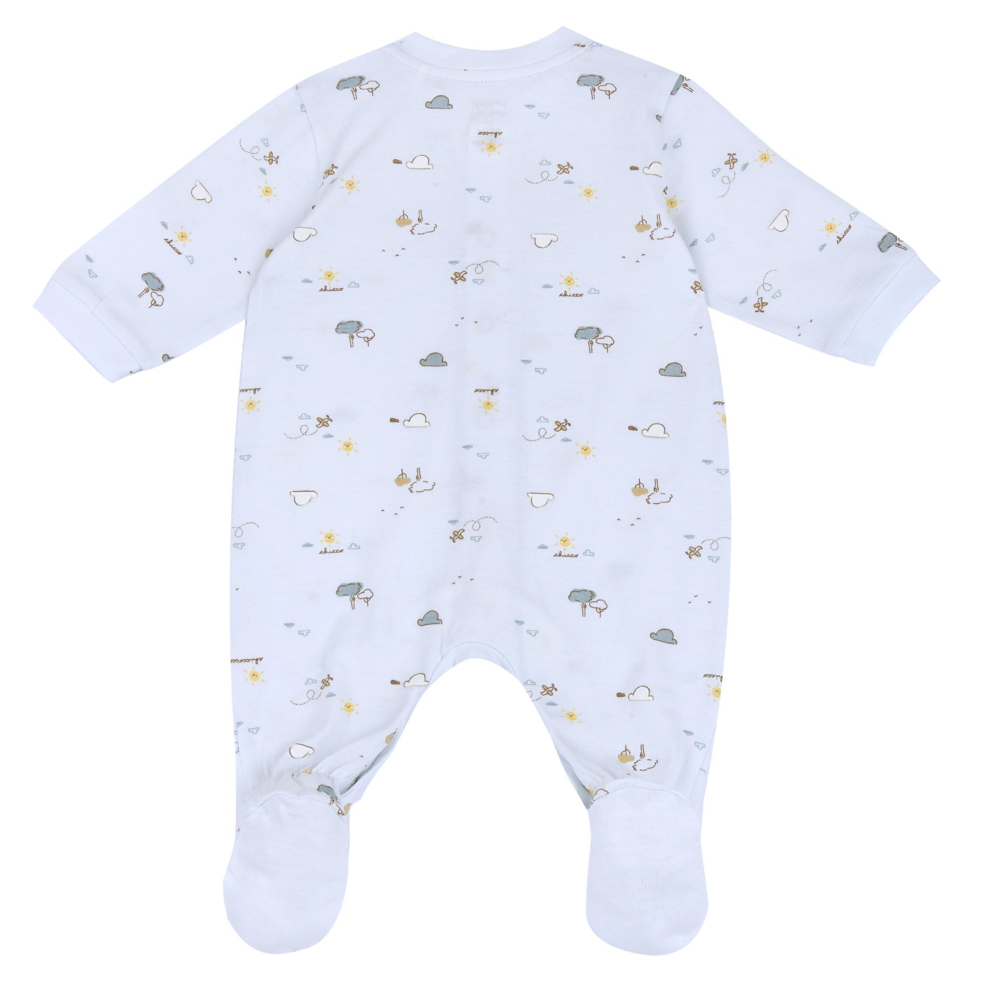 chicco-baby-strampler-baumwolle-6-monate-unisex-hellblau image 2