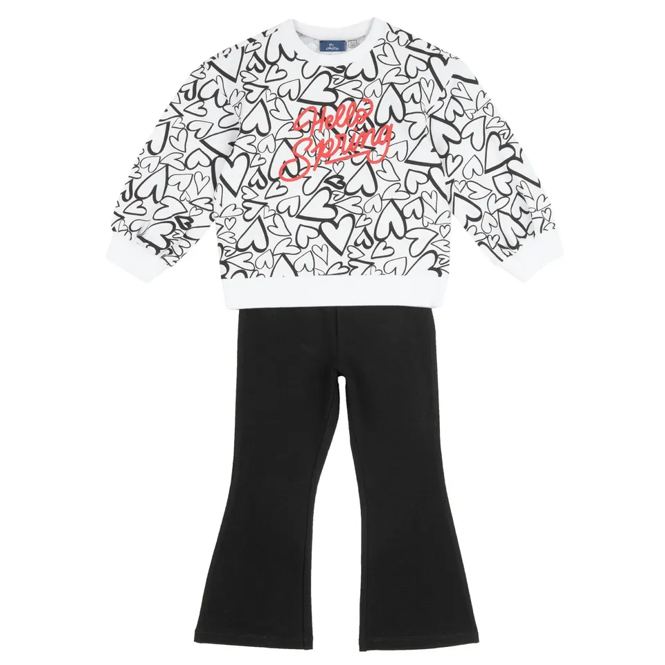 chicco-m-dchen-trainingsanzug-sweatshirt-hose-4-jahre image 1