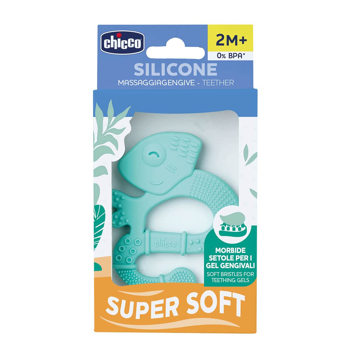chicco-soft-clean-bei-ring-eidechse-blau-silikon-2m image 7