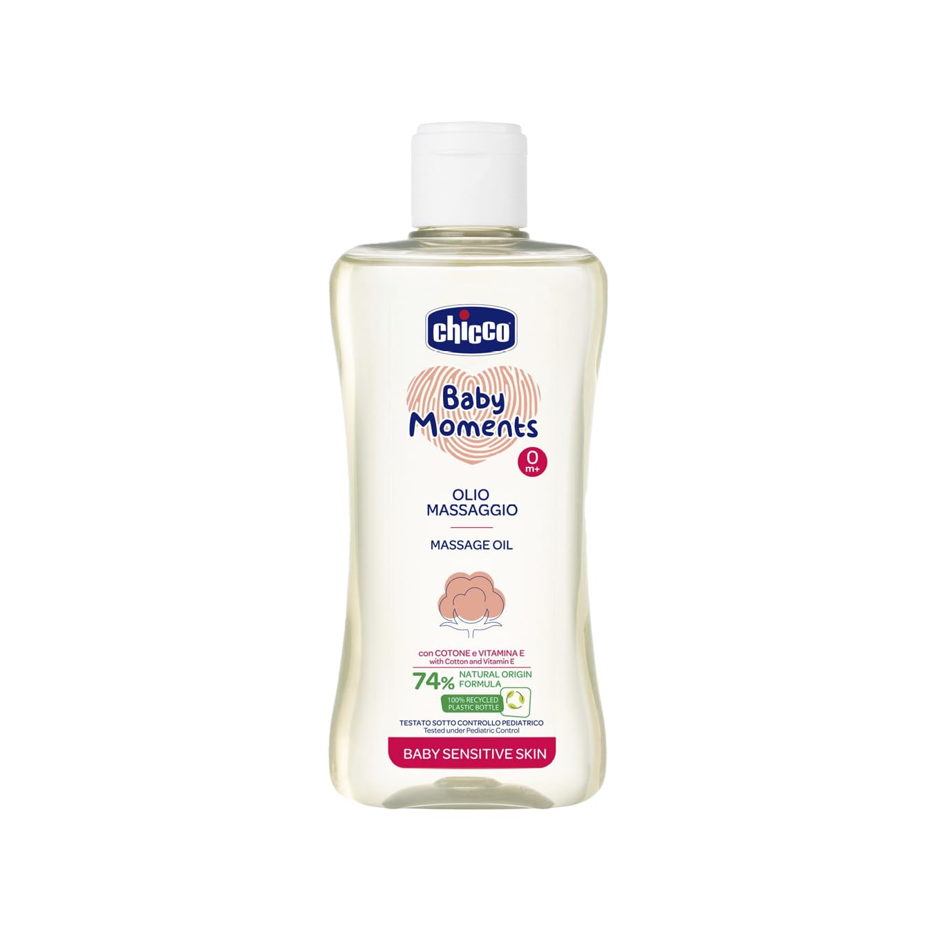 chicco-baby-sensitive-skin-massage-l-200-ml-baumwoll-l image 1