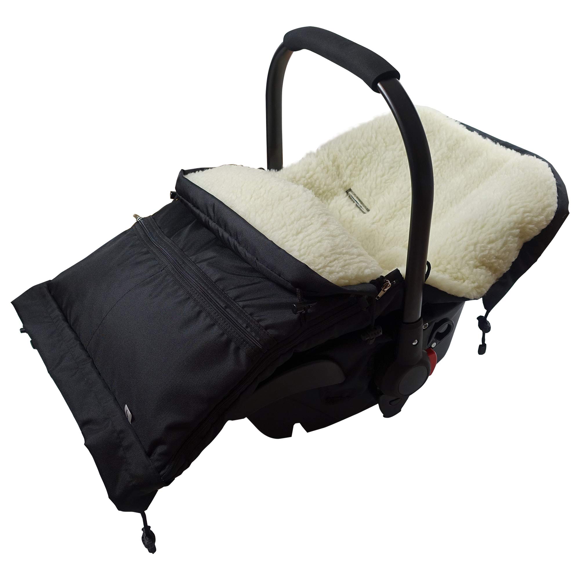 bergsteiger-5-in-1-winterfu-sack-kinderwagen-chocolate image 2