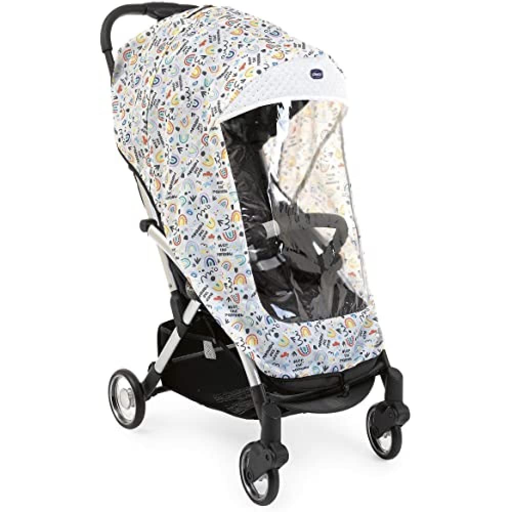 chicco-regenschutz-over-the-rainbow-kinderwagen-universal image 1