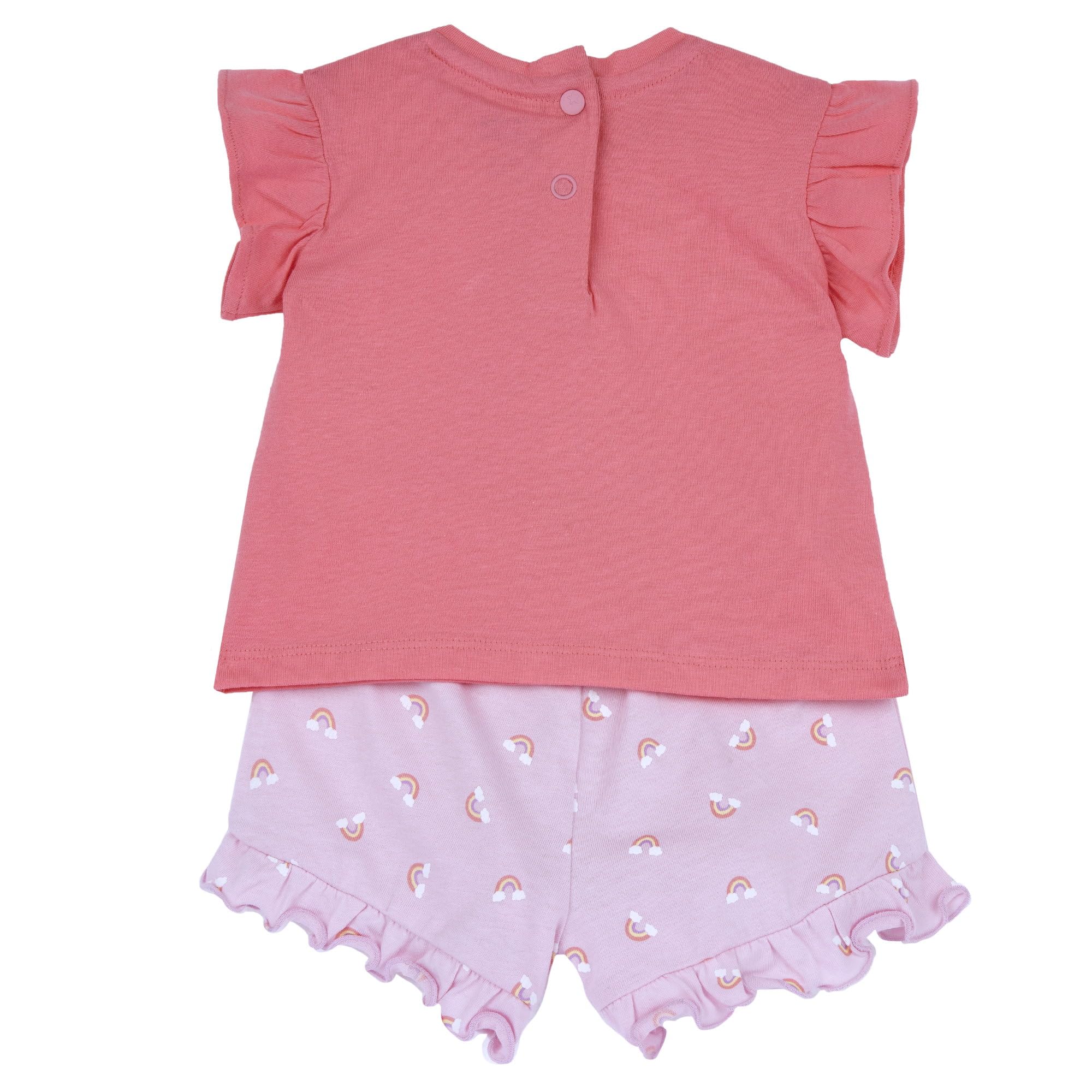 chicco-baby-m-dchen-set-t-shirt-shorts-9-monate-sommerset image 2