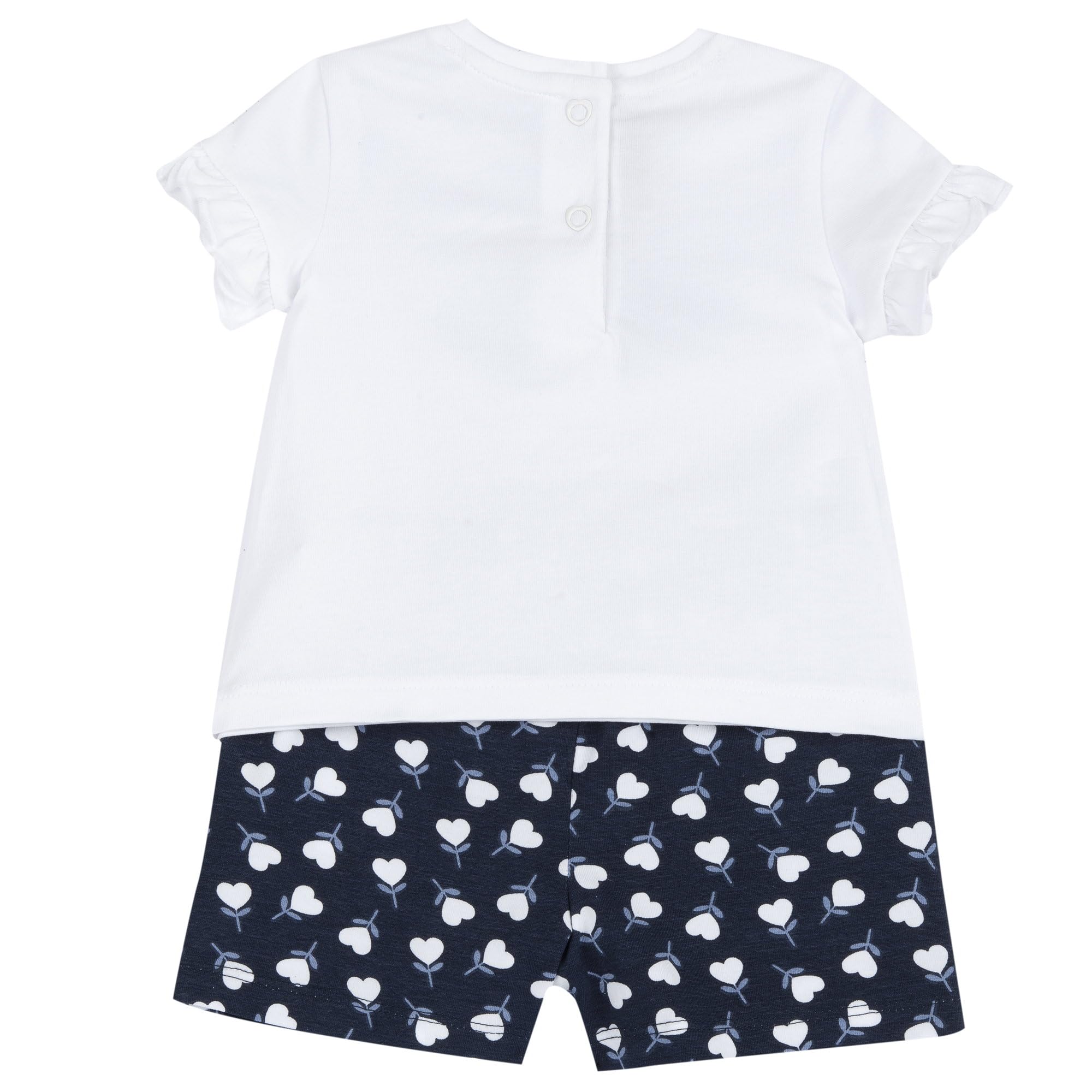 chicco-baby-m-dchen-set-t-shirt-shorts-mehrfarbig image 2