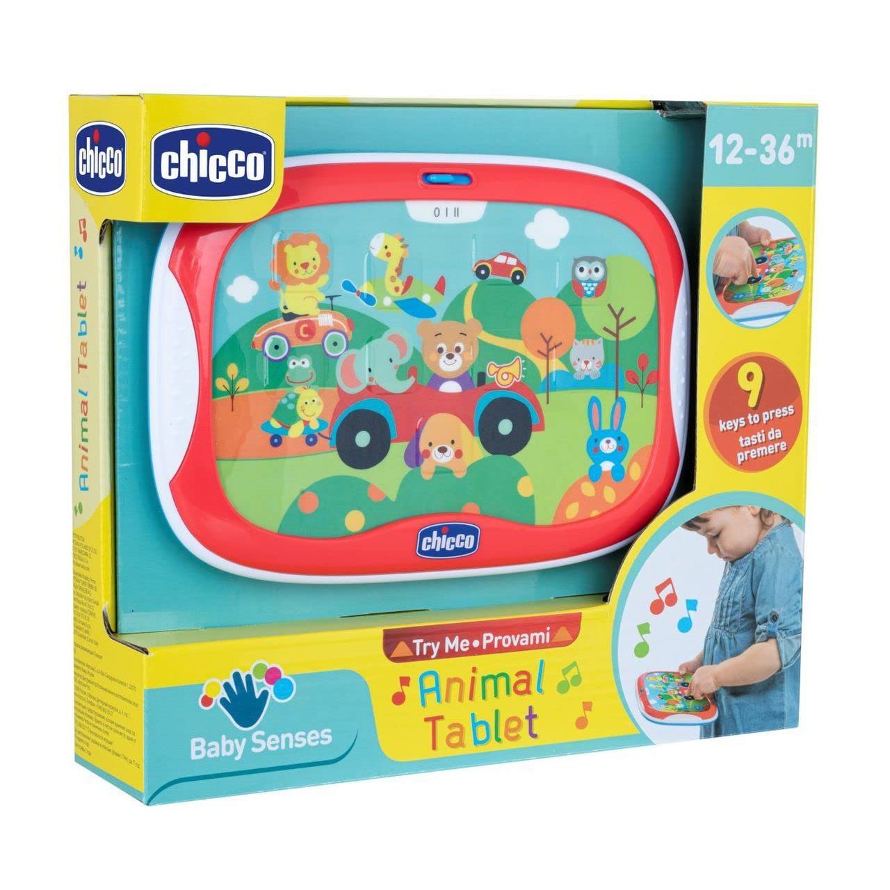 chicco-baby-tablet-tierspiel-mehrfarbig-12-36-monate image 1