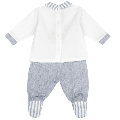 chicco-baby-set-t-shirt-leggings-baumwolle-hellblau image 7