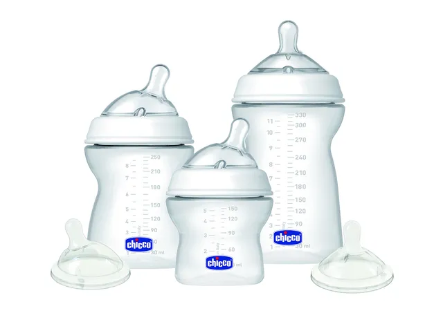 chicco-natural-feeling-babyflaschen-set-150ml-250ml-330ml-anti-kolik image 1