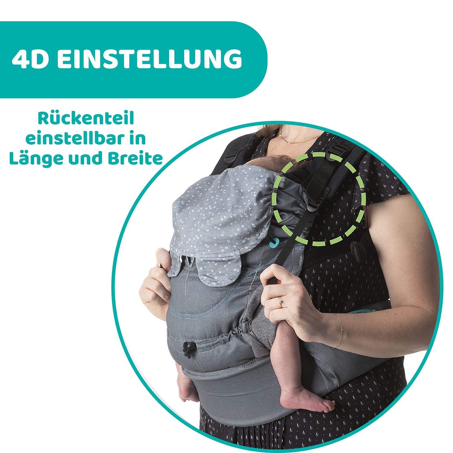 chicco-myamaki-fit-babytrage-baumwolle-cool-grey-15-kg image 7