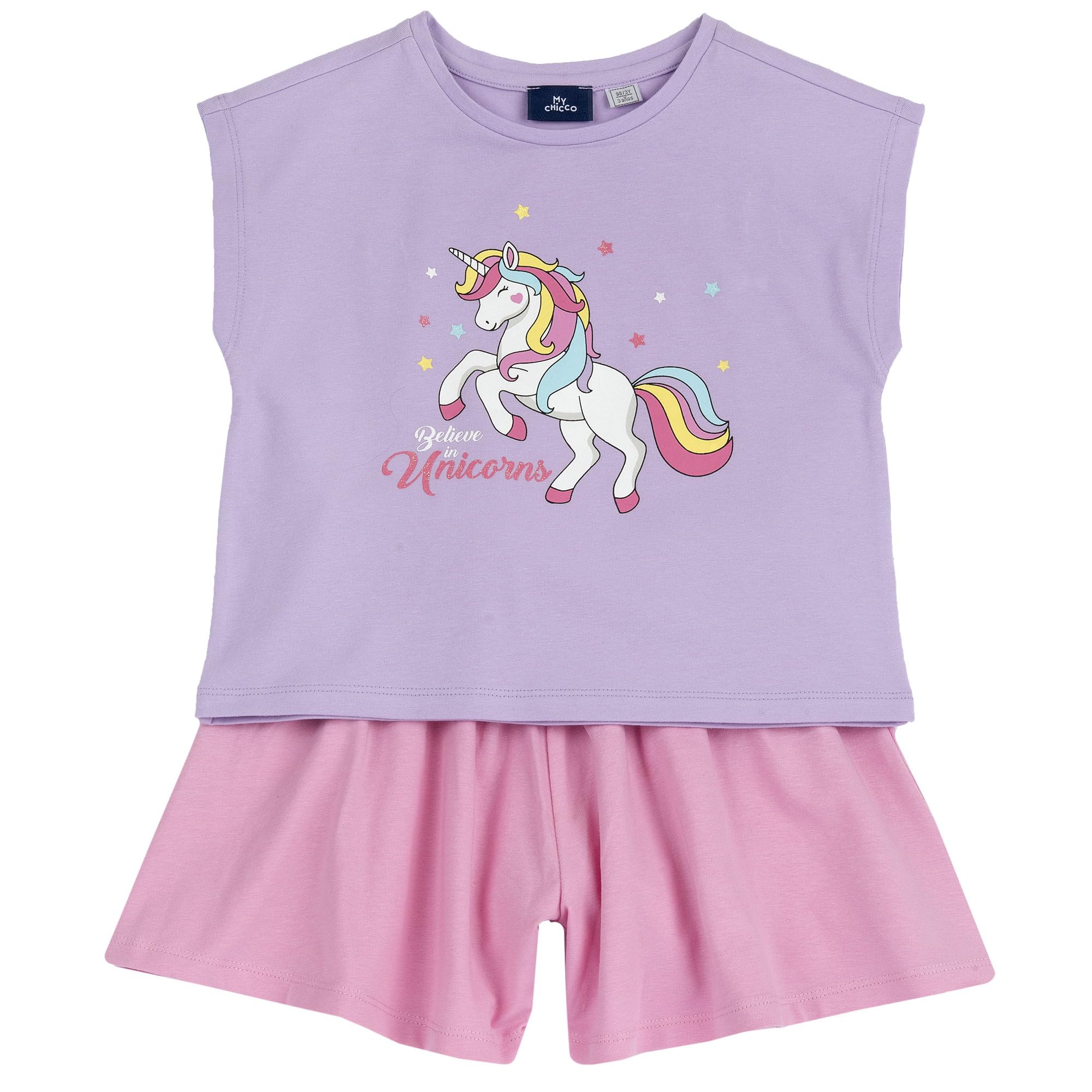 chicco-m-dchen-set-t-shirt-shorts-sommer-kinderkleidung image 6