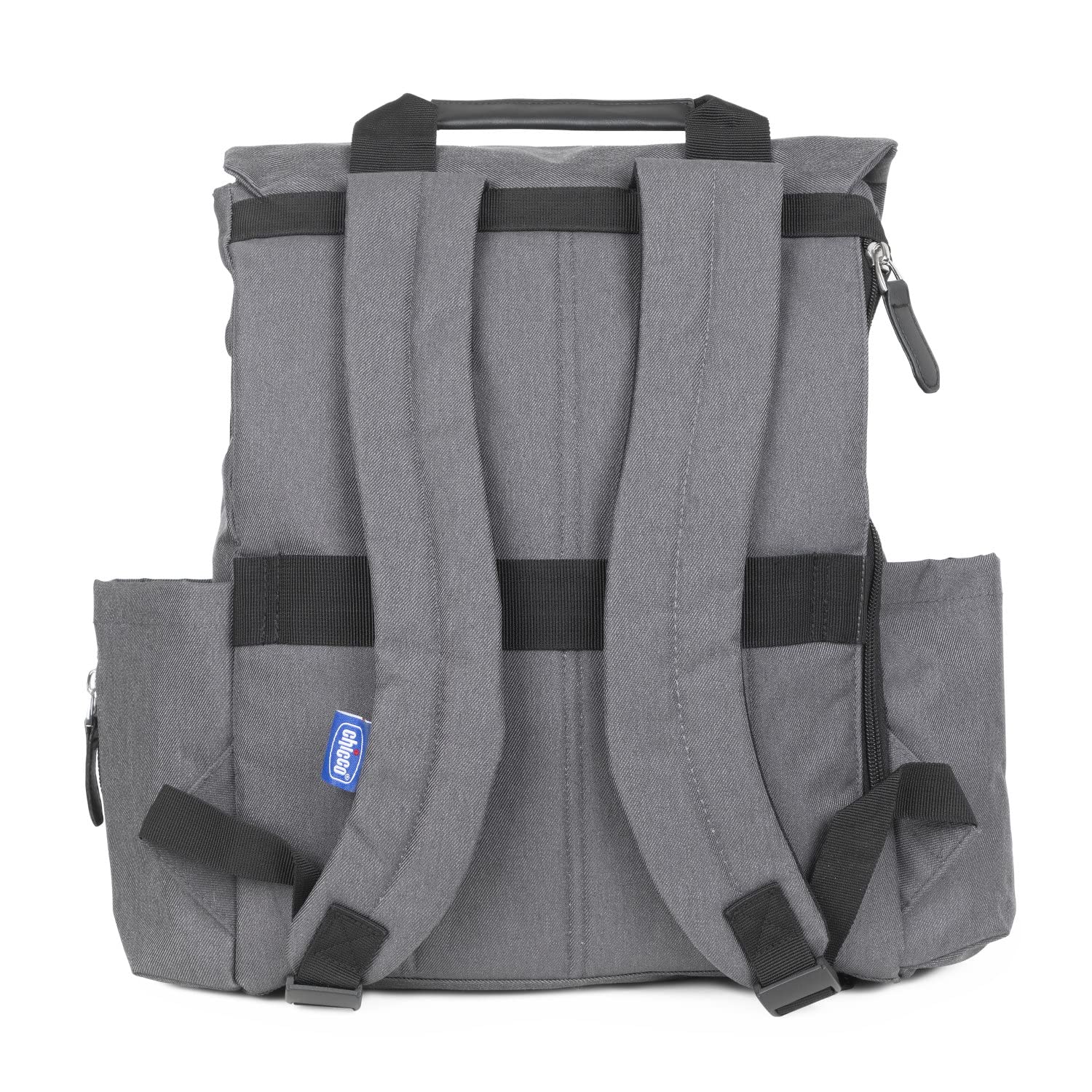 chicco-wickelrucksack-elterntasche-monochrom-mit-wickelunterlage image 8