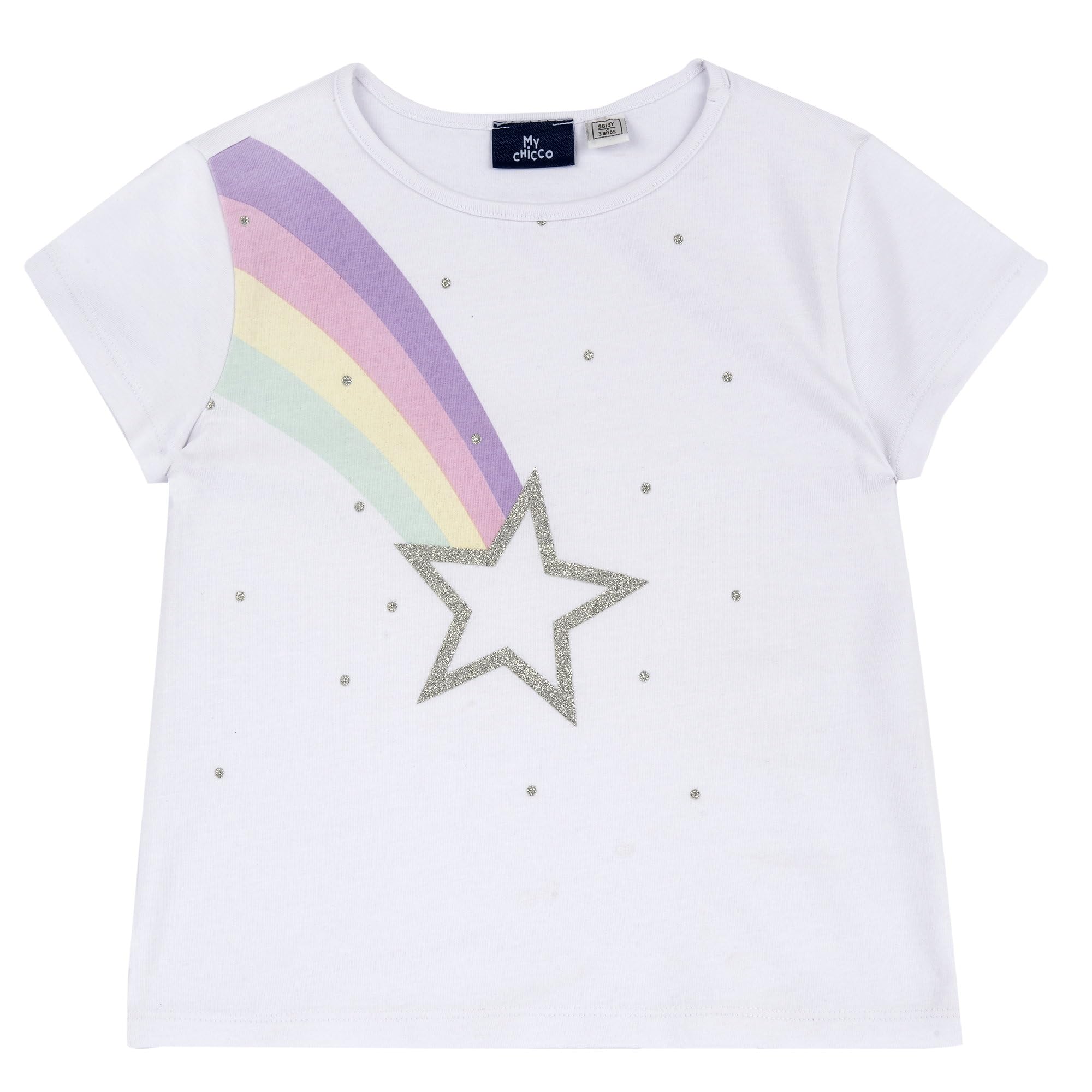 chicco-m-dchen-t-shirt-kurzarm-baumwolle-2-jahre-flieder image 4