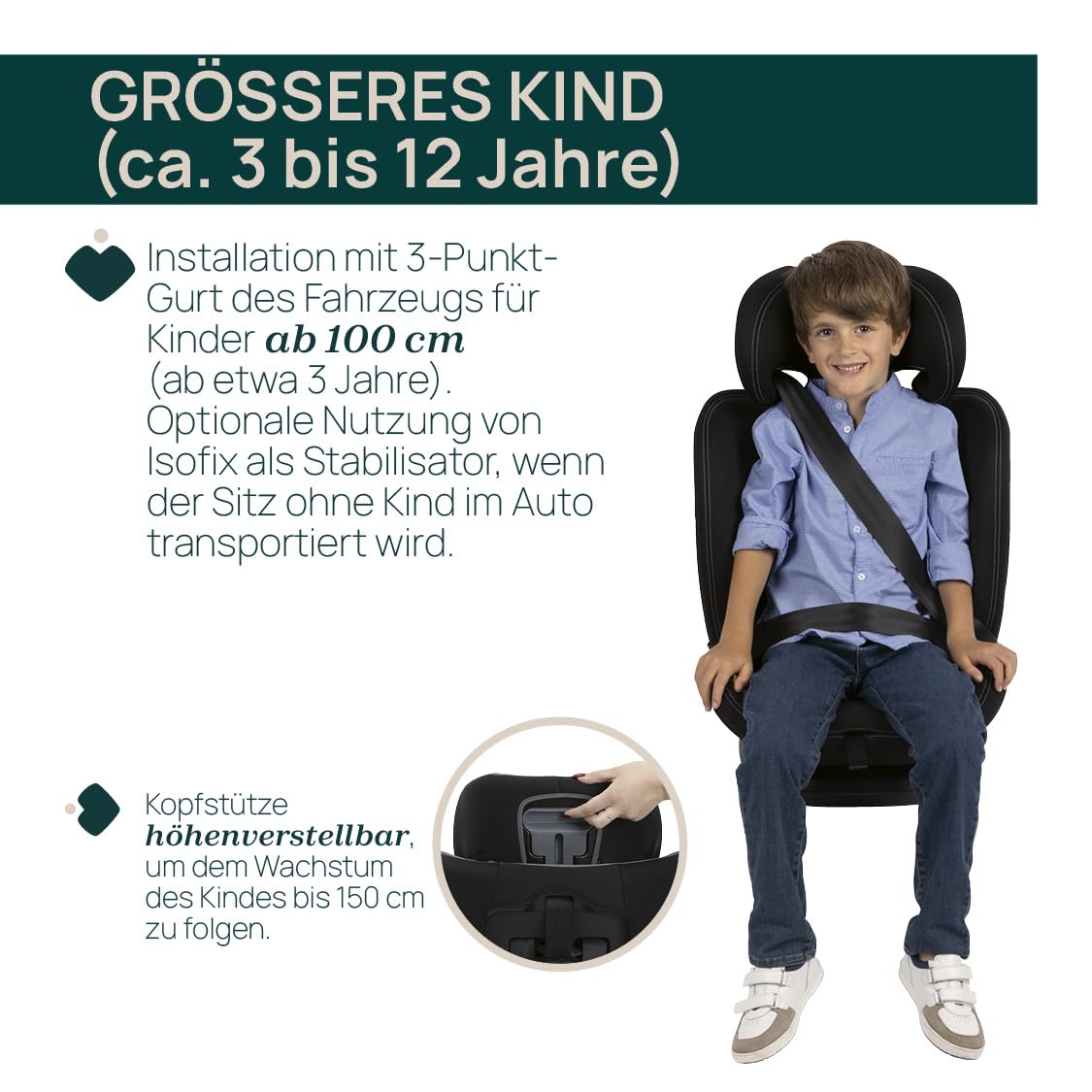 chicco-mokita-i-size-kindersitz-isofix-grau-76-150-cm image 7
