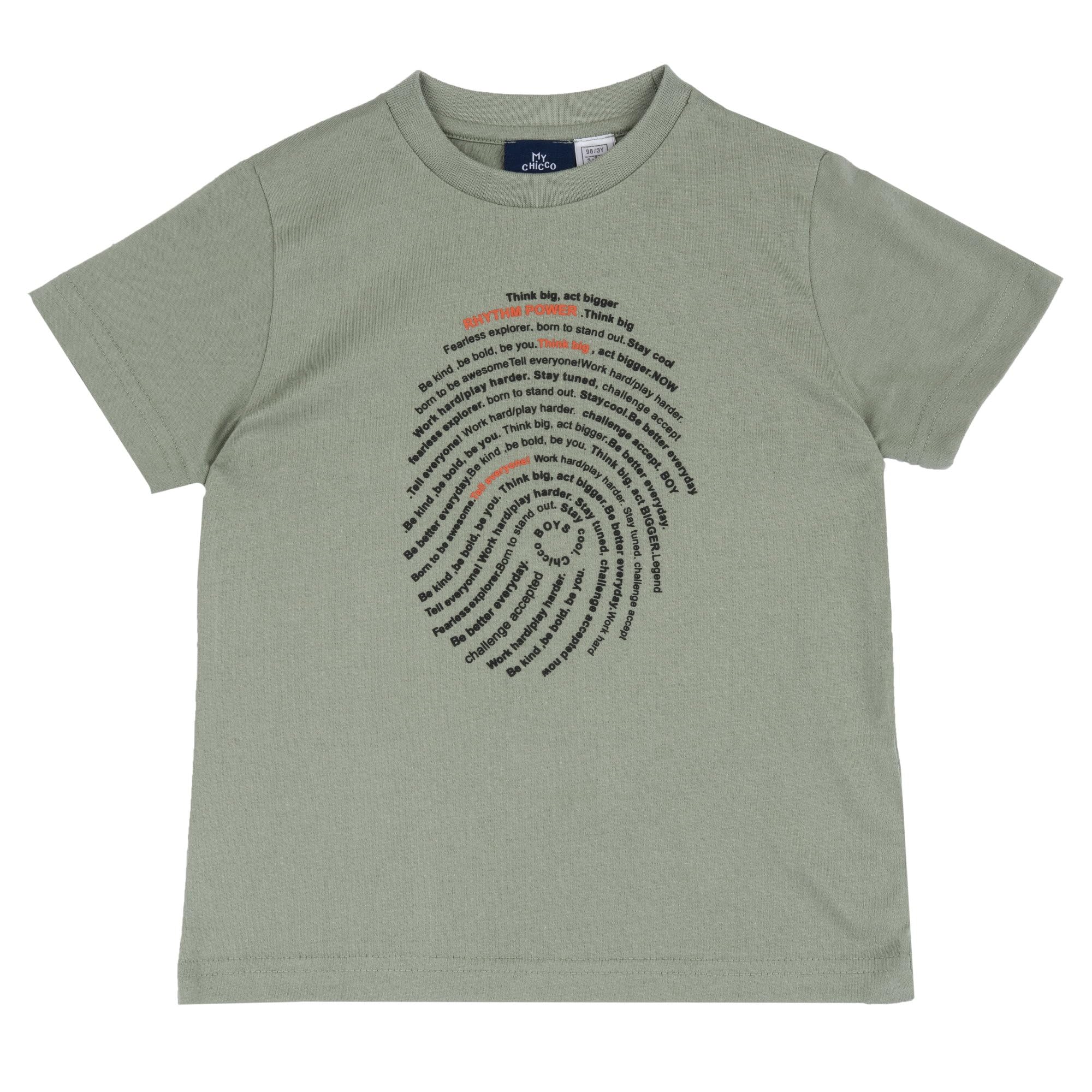 chicco-t-shirt-jungen-baumwolle-5-jahre-kurzarm-gr-n image 1