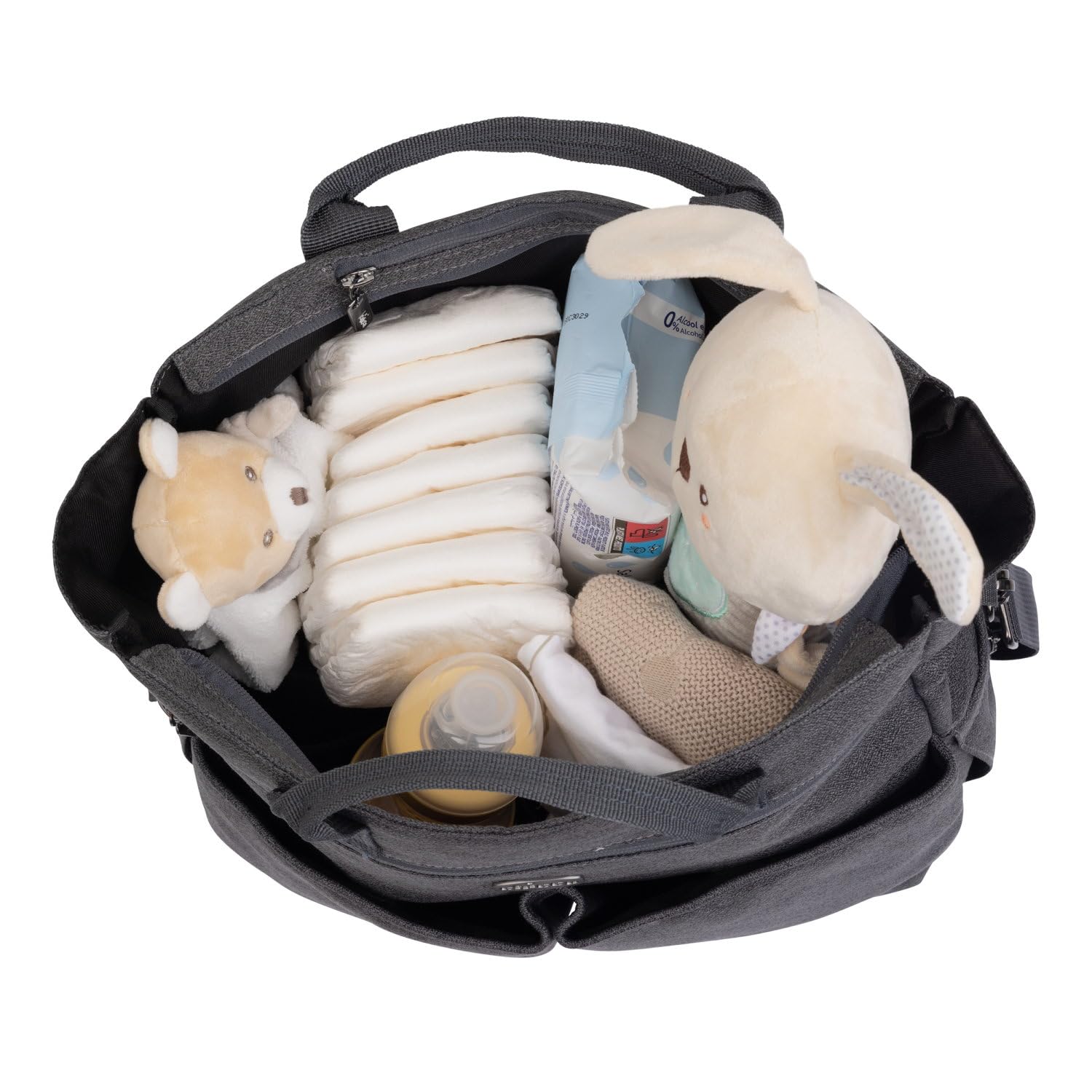 chicco-elterntasche-wickeltasche-beige-mit-wickelunterlage image 2