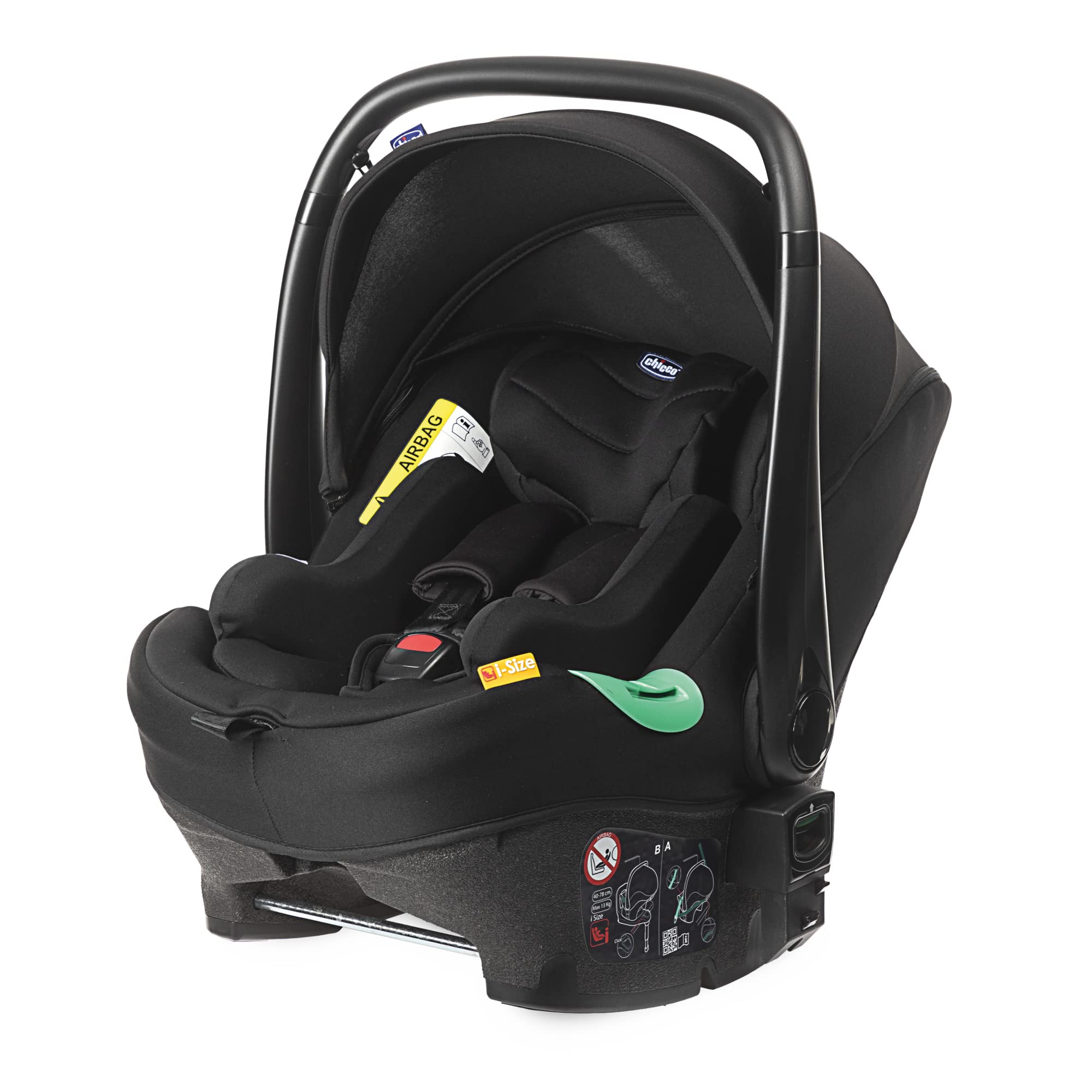 chicco-kiros-evo-i-size-babyschale-40-78-cm-schwarz image 2