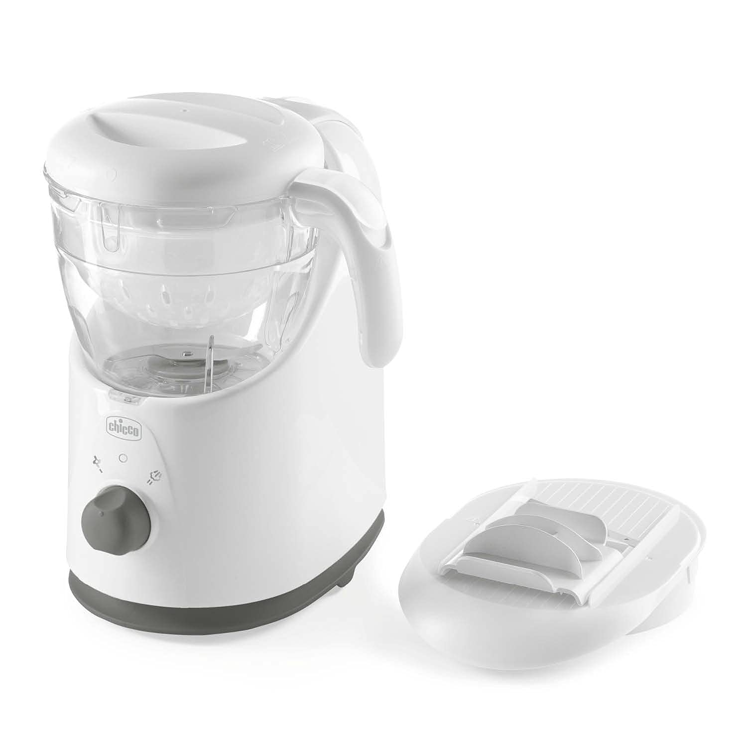 chicco-easy-meal-babynahrungszubereiter-dampfgarer-mixer image 1
