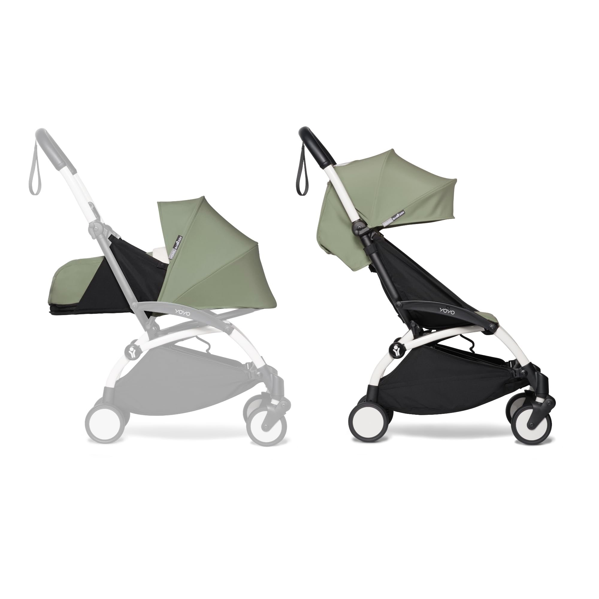 babyzen-yoyo2-kinderwagen-olive-0-und-6-komplettset image 1