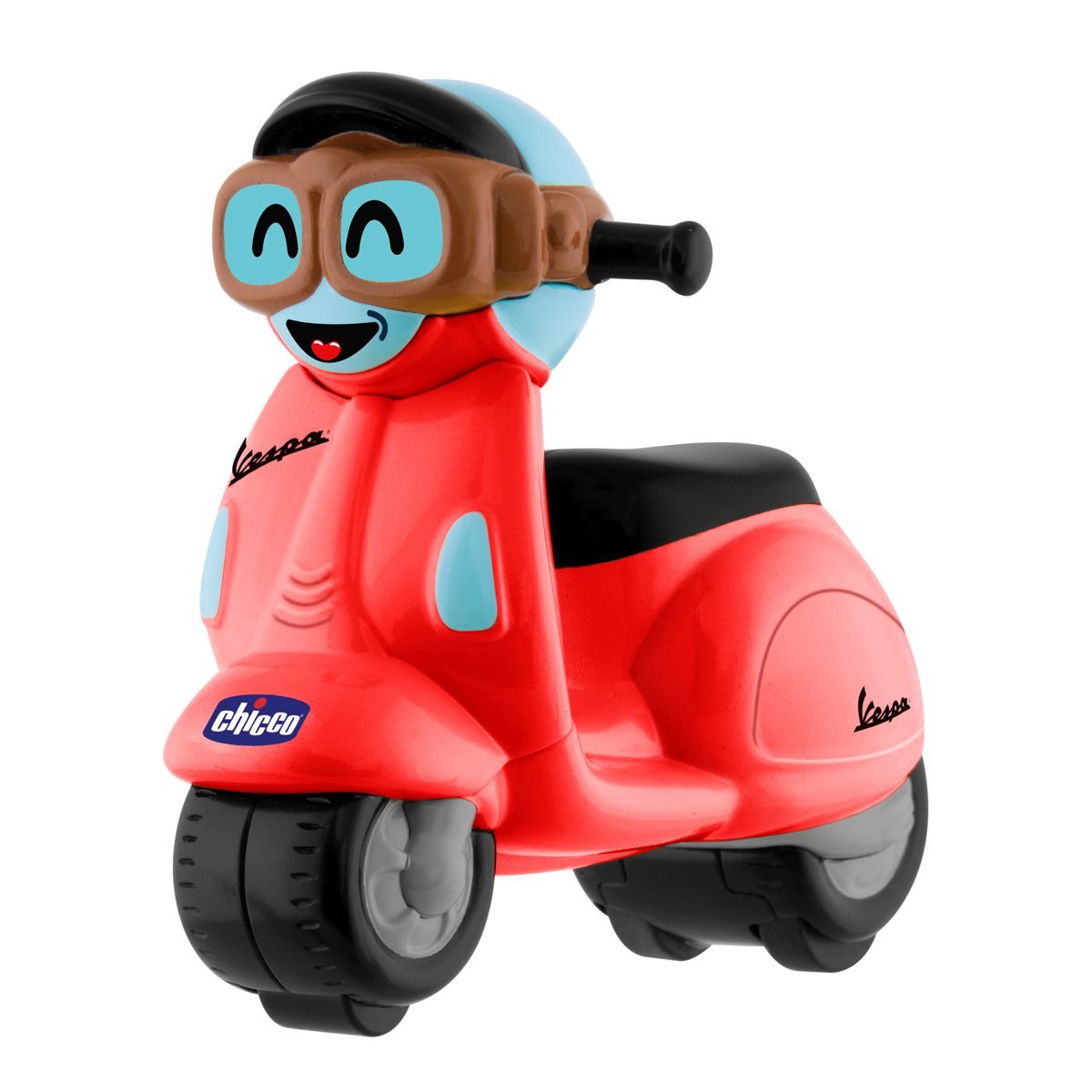 chicco-vespa-mini-rennauto-turbo-touch-gelb-r-ckziehfunktion image 6
