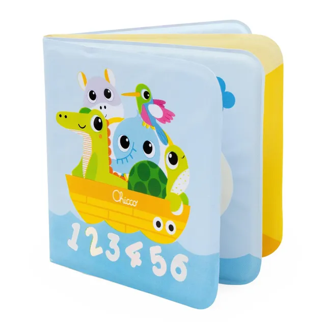 chicco-badebuch-badespielzeug-6-36-monate-farben-tiere image 1