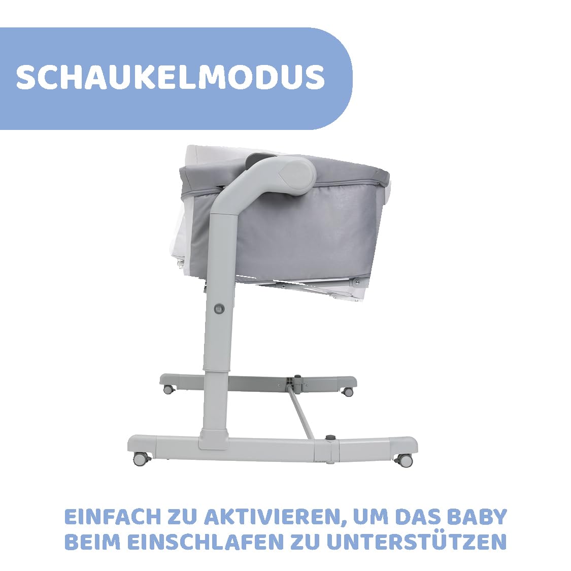 chicco-next2me-magic-evo-beistellbett-hellgrau-mit-matratze image 3