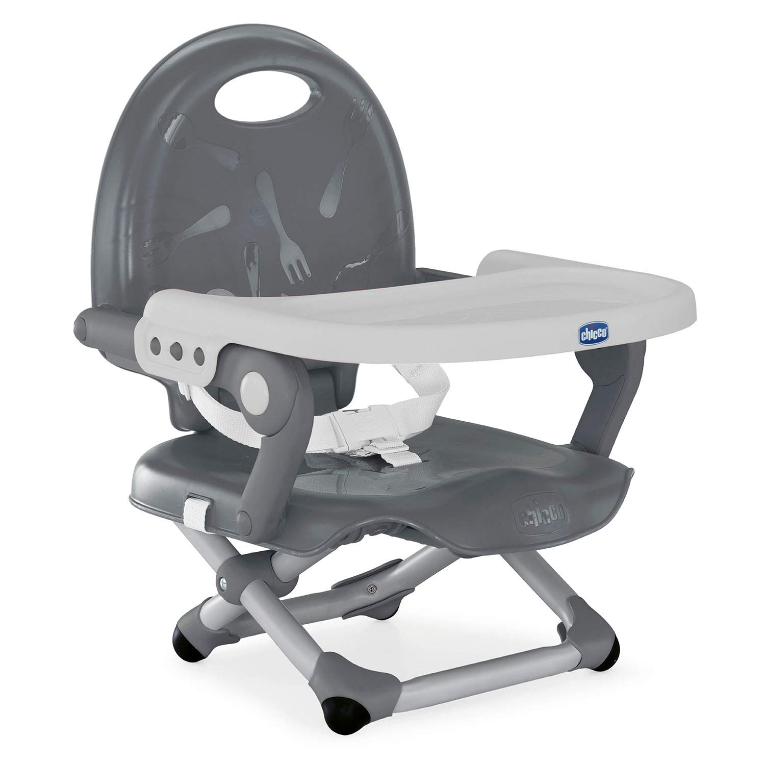 chicco-pocket-snack-sitzerh-hung-grau-mit-tablett-bis-15-kg image 1