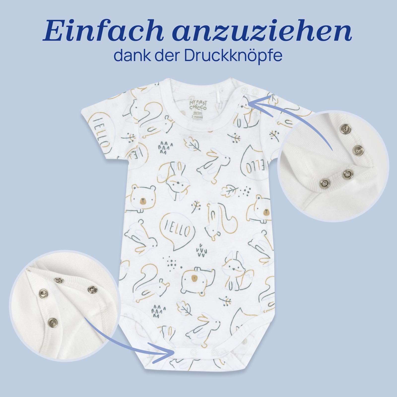 chicco-baby-body-m-dchen-4er-set-kurzarm-baumwolle-rose image 6
