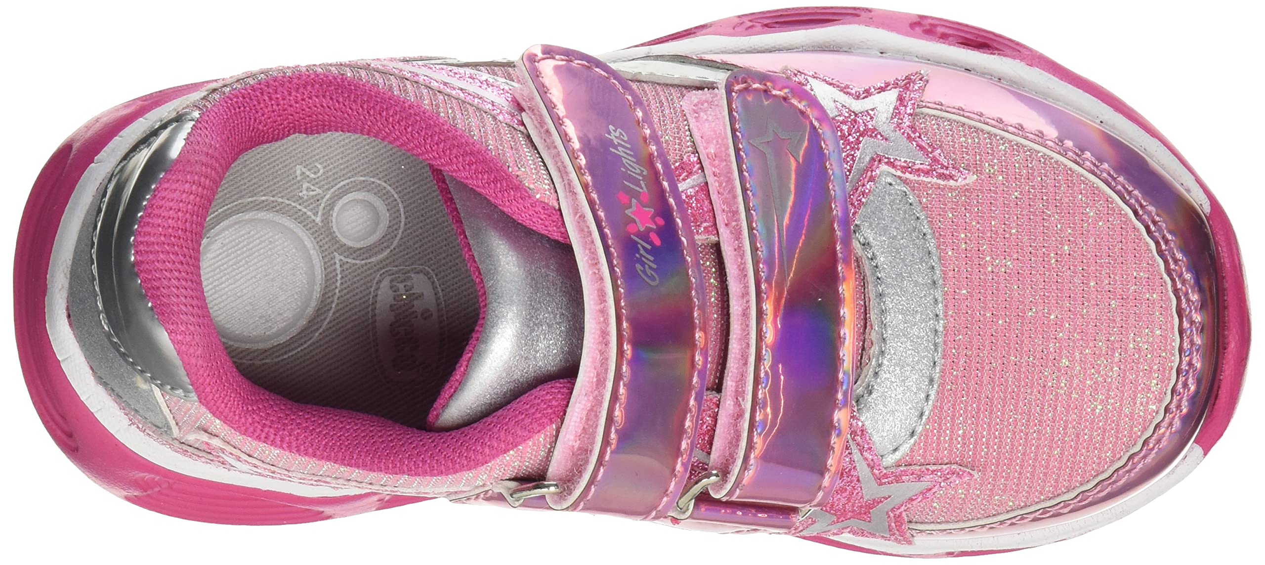 chicco-clitta-sneaker-m-dchen-leuchtschuhe-doppelklett-rosa image 4