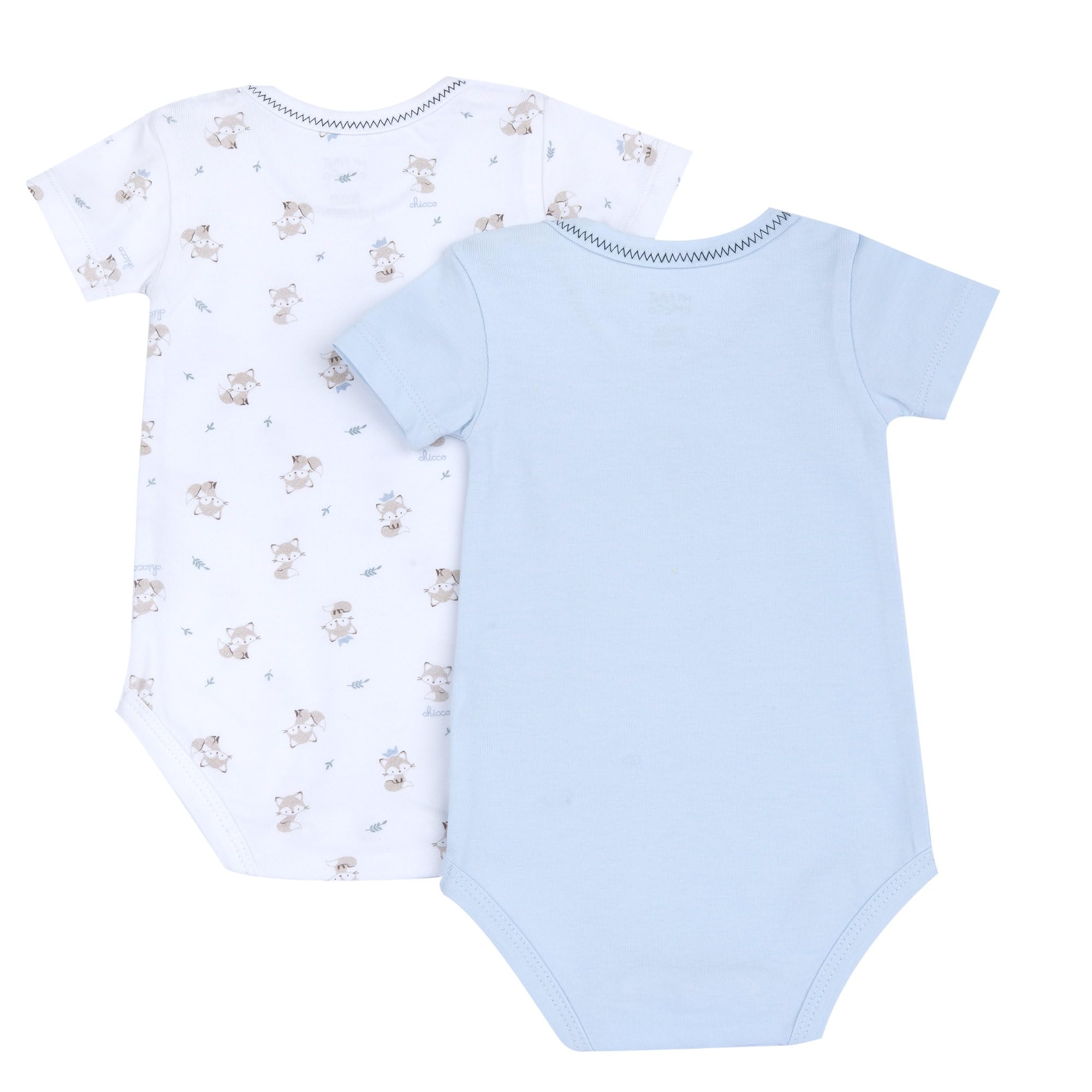 chicco-baby-body-set-kurzarm-9-monate-2-teilig-baumwolle image 2