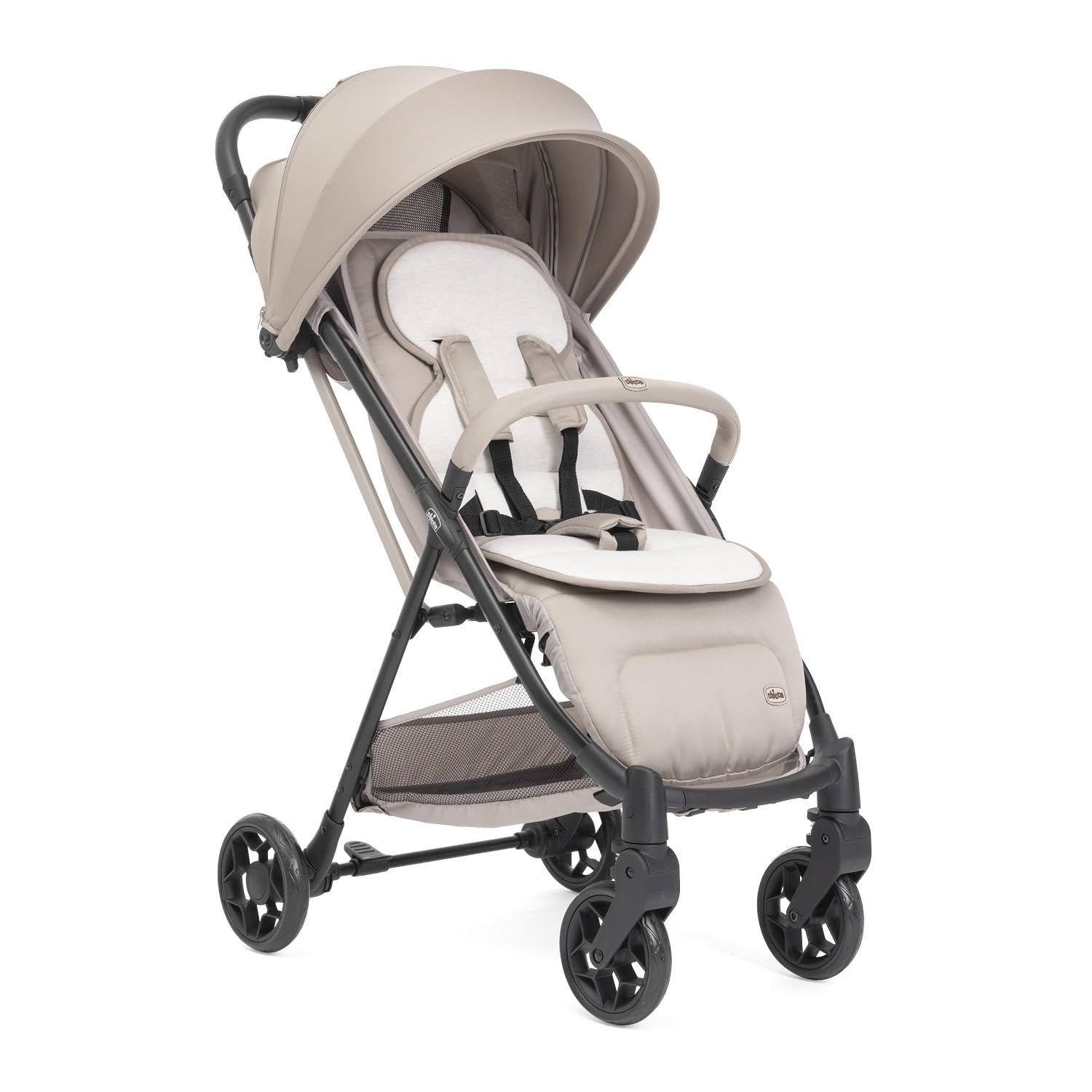 chicco-taormina-buggy-bio-baumwolle-beige-bis-22-kg-faltbar image 1