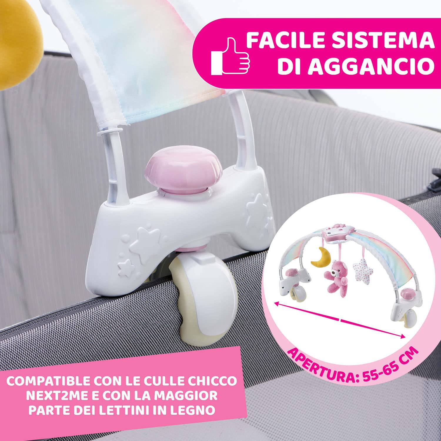 chicco-regenbogen-spielbogen-next2me-nachtlicht-musik image 7