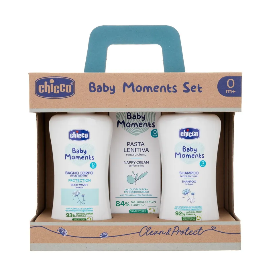chicco-baby-moments-babypflegeset-shampoo-paste-sensible-haut image 1