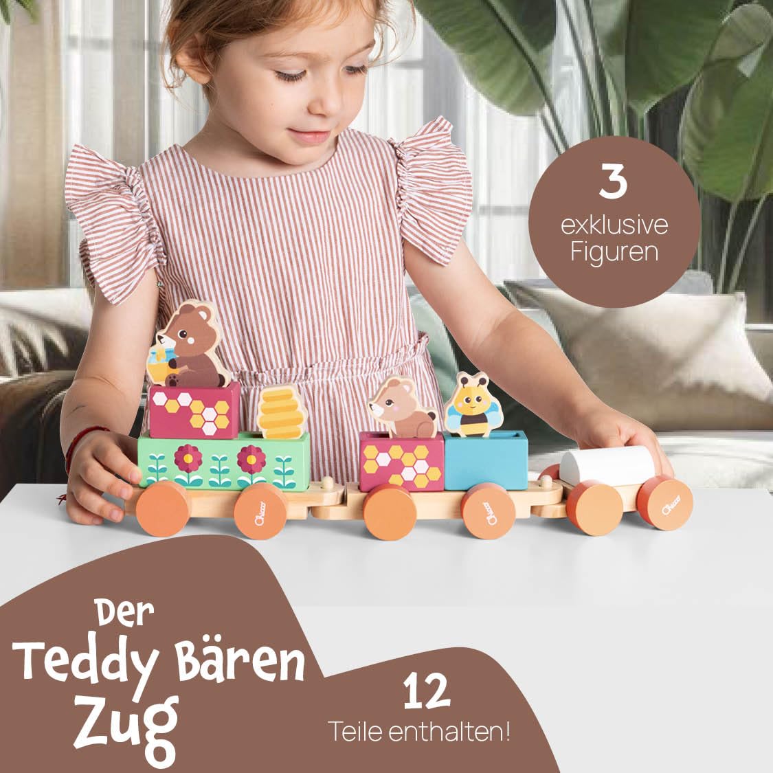 chicco-my-wood-friends-teddyb-r-zug-holzspielzeug-ab-2-j image 2