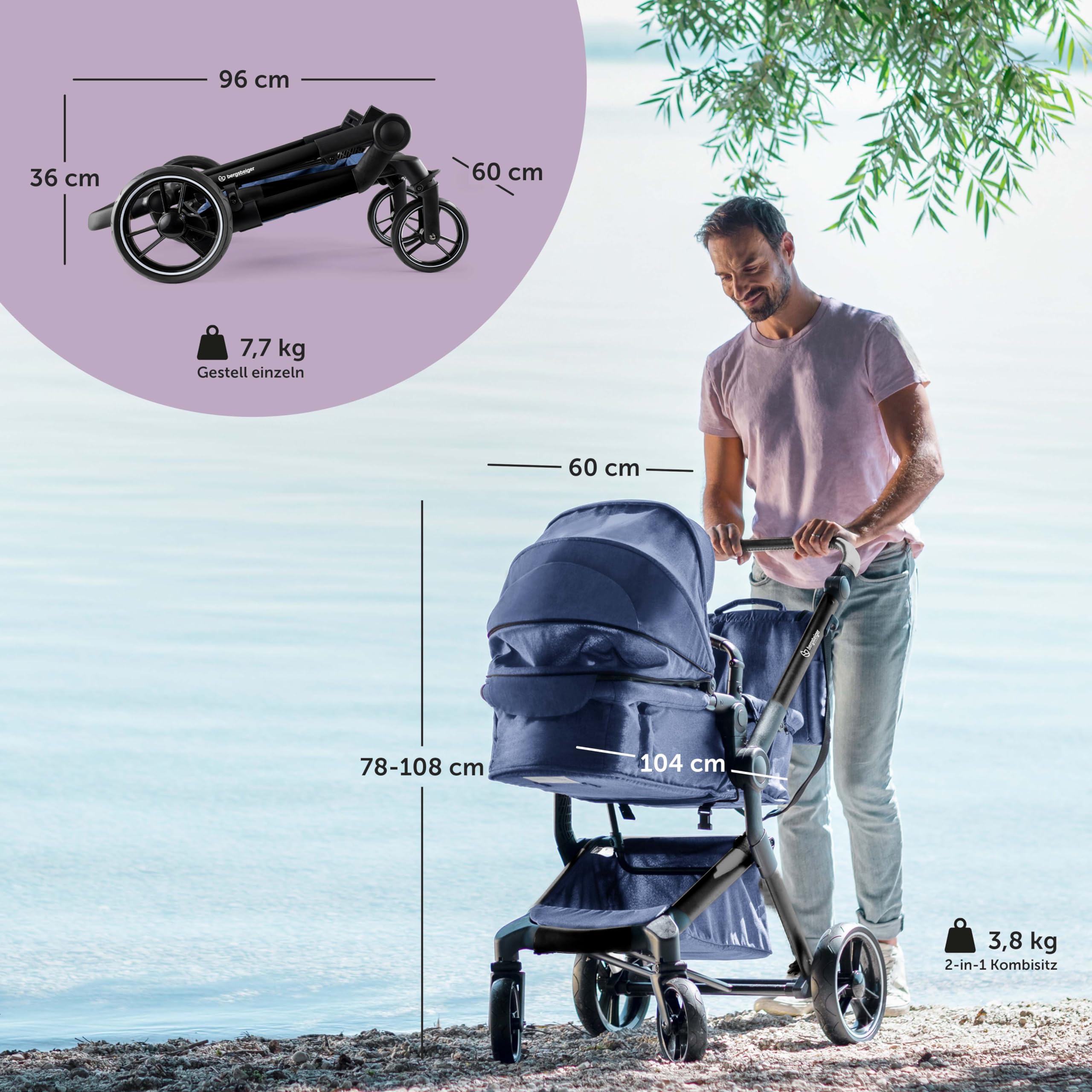 bergsteiger-lugo-3in1-kombikinderwagen-blue-babyschale-bis-kleinkind image 6