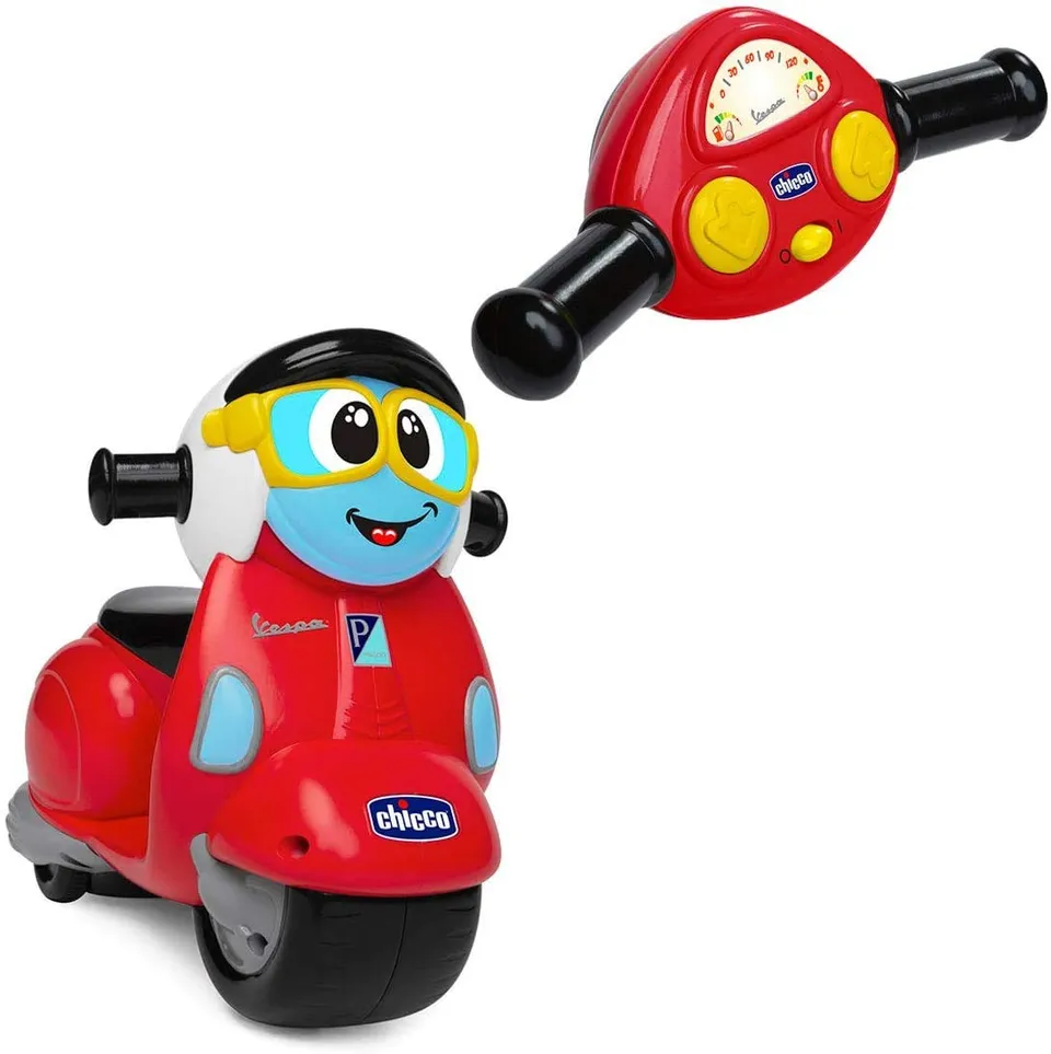 chicco-vespa-primavera-rc-motorrad-mit-lenker-ab-2-jahren image 1