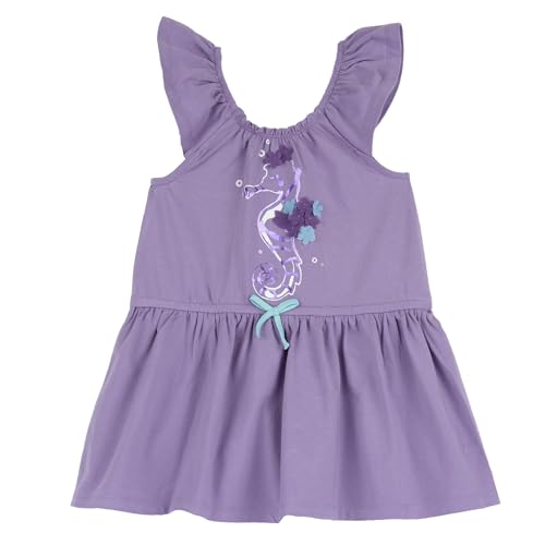 chicco-m-dchen-kleid-kurzarm-violett-leichte-baumwolle image 8