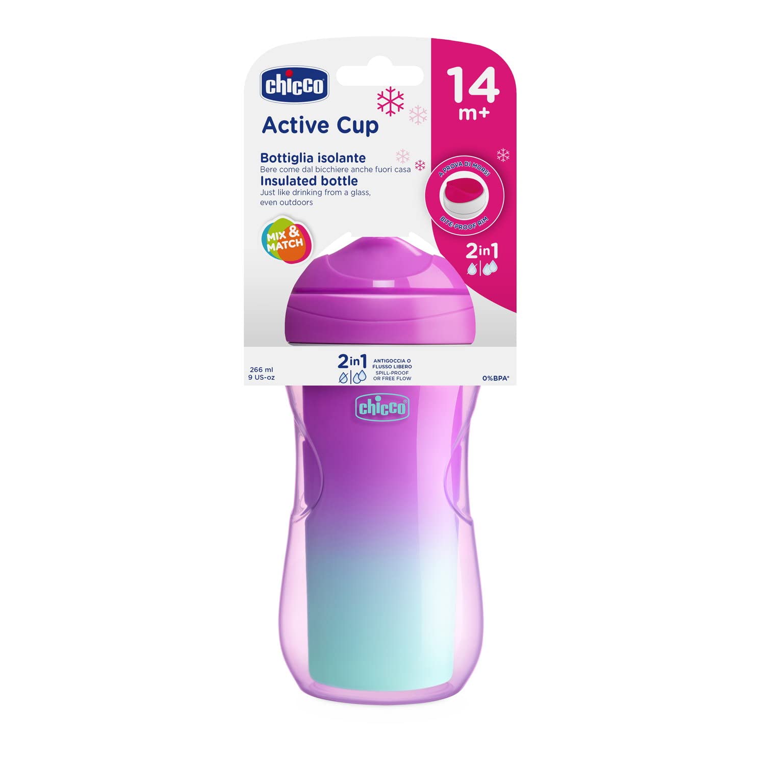 chicco-active-trinkbecher-266ml-lila-thermobecher-14m-bpa-frei image 6