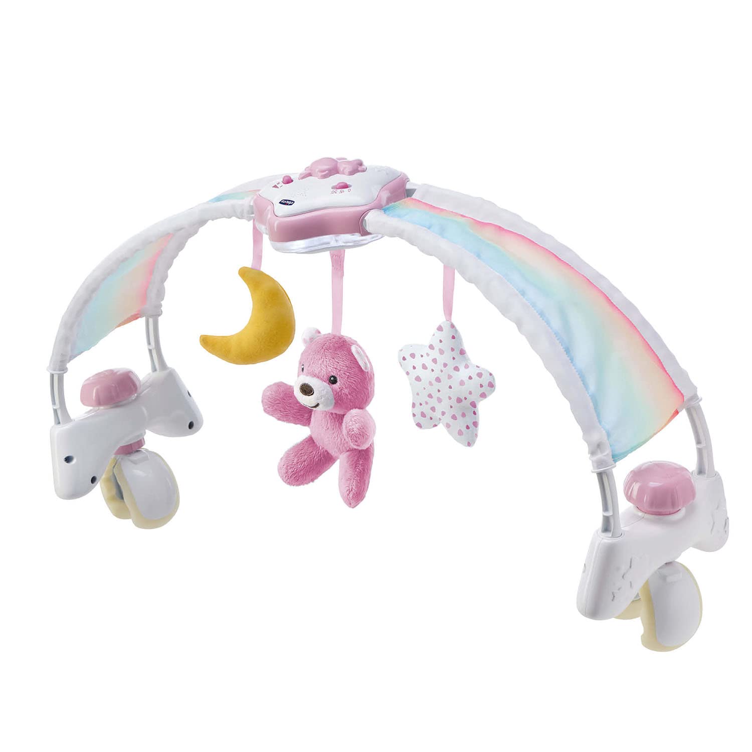 chicco-regenbogen-spielbogen-next2me-nachtlicht-musik image 1