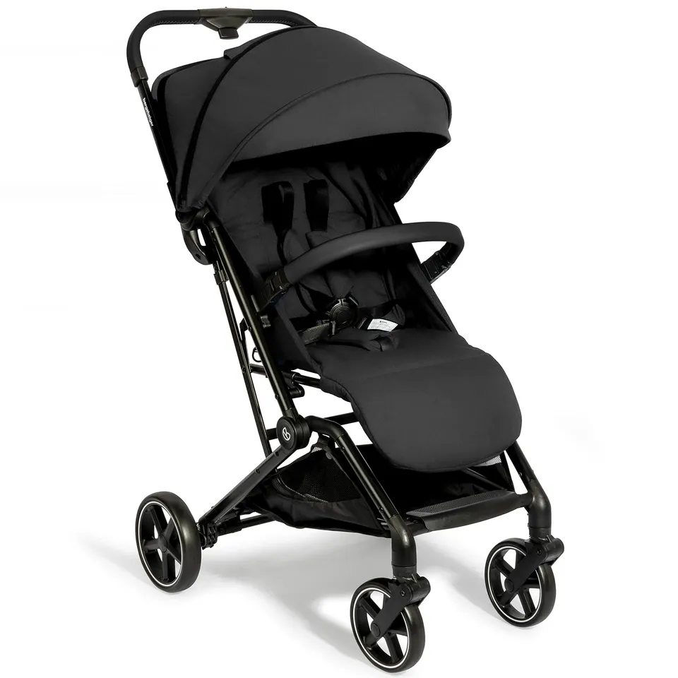 bergsteiger-manhattan-buggy-reisebuggy-black-mit-liegefunktion image 1