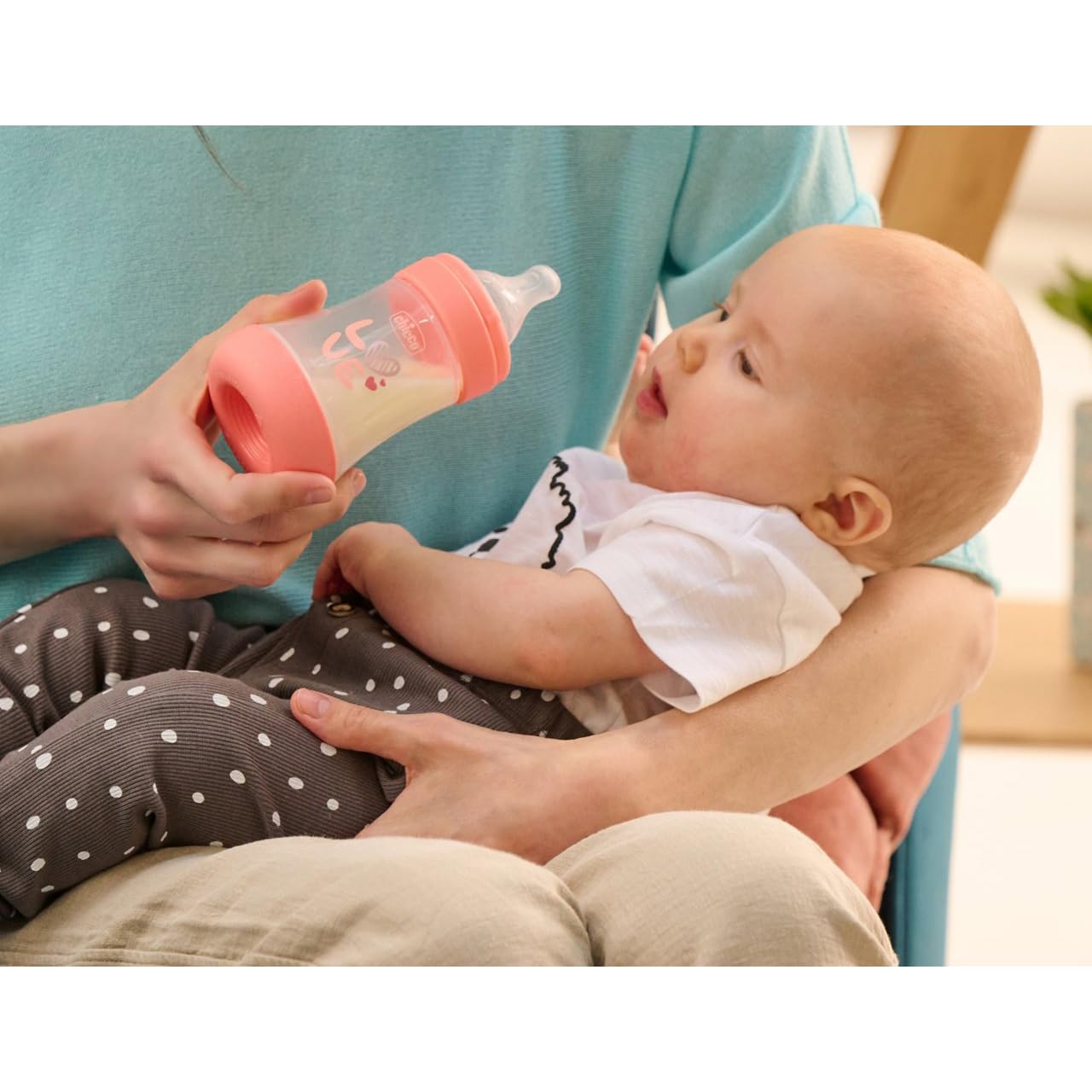 chicco-perfect-5-babyflasche-240-ml-beige-medium-flow-antikolik image 3