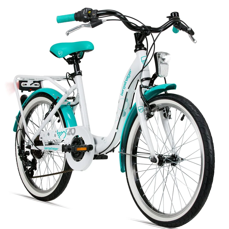 bergsteiger-atlantis-kinderfahrrad-20-zoll-t-rkis-6-gang-stvzo image 1