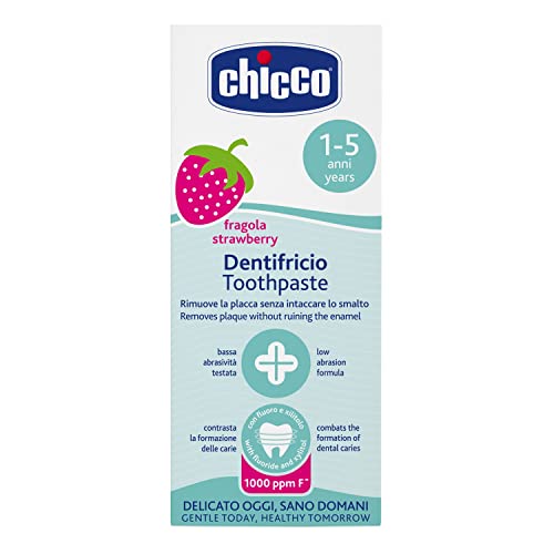 chicco-kinderzahnpasta-erdbeere-50-ml-ab-1-jahr-mit-fluorid image 6