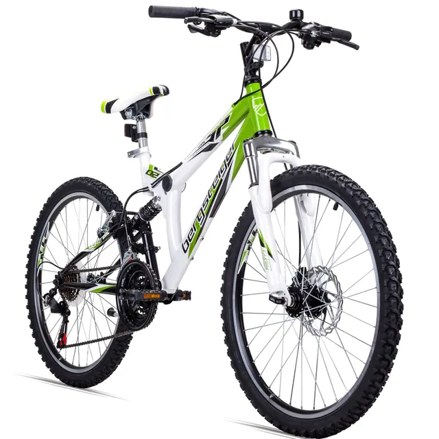 bergsteiger-montreal-kinderfahrrad-24-zoll-white-green-6-gang image 1