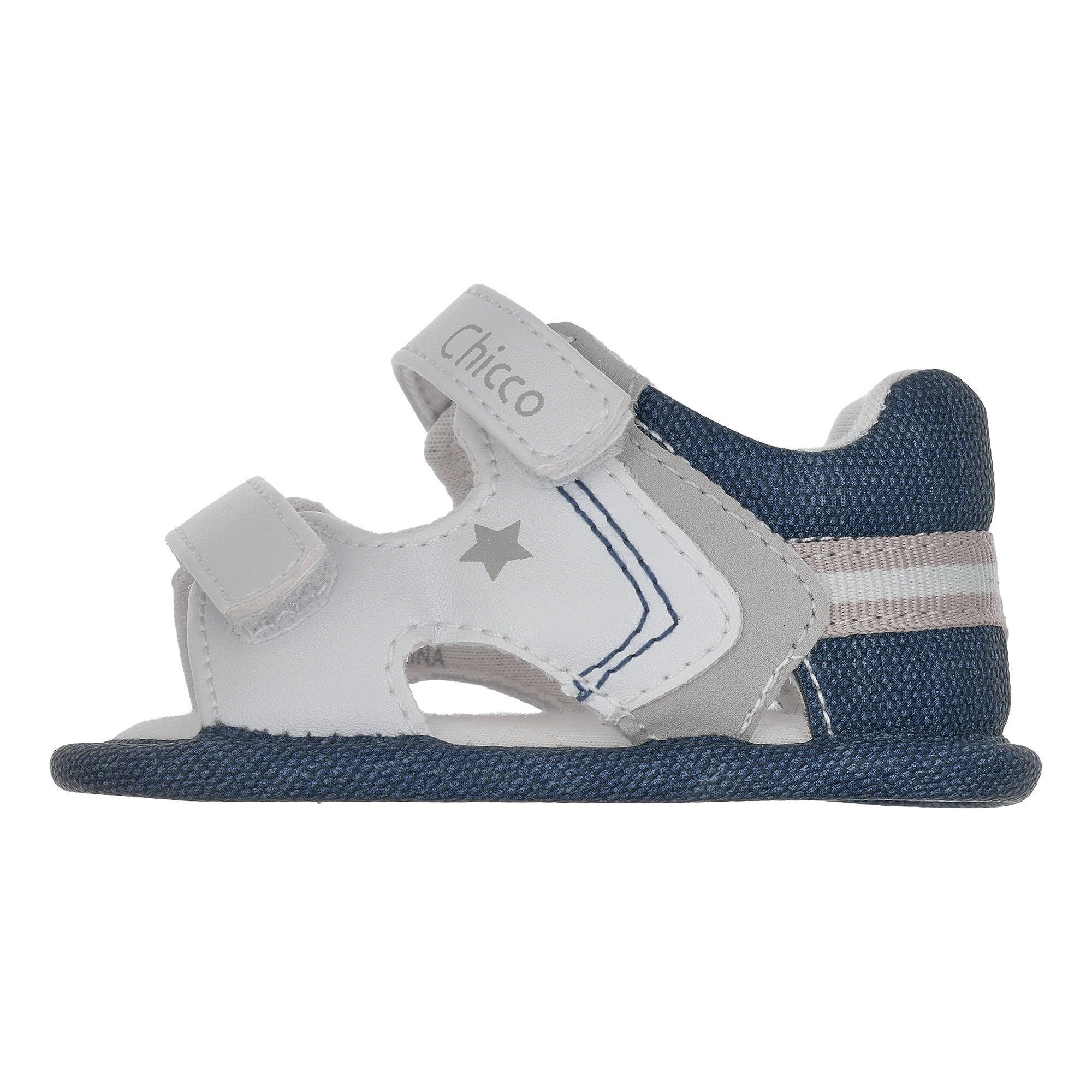 chicco-baby-sandalen-klett-babyschuhe-blau-wei image 4