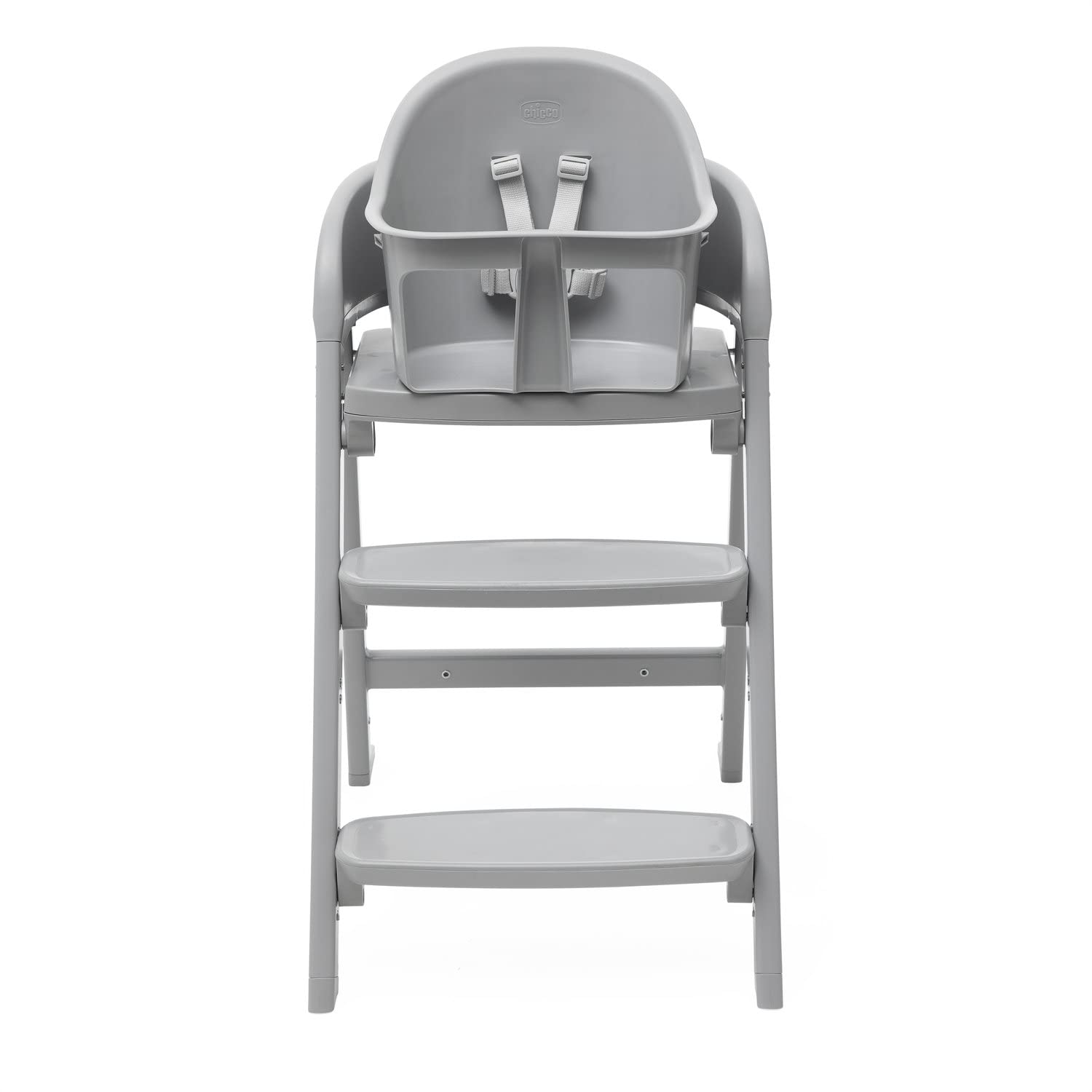 chicco-crescendo-lite-hochstuhl-grau-mit-tablett image 2