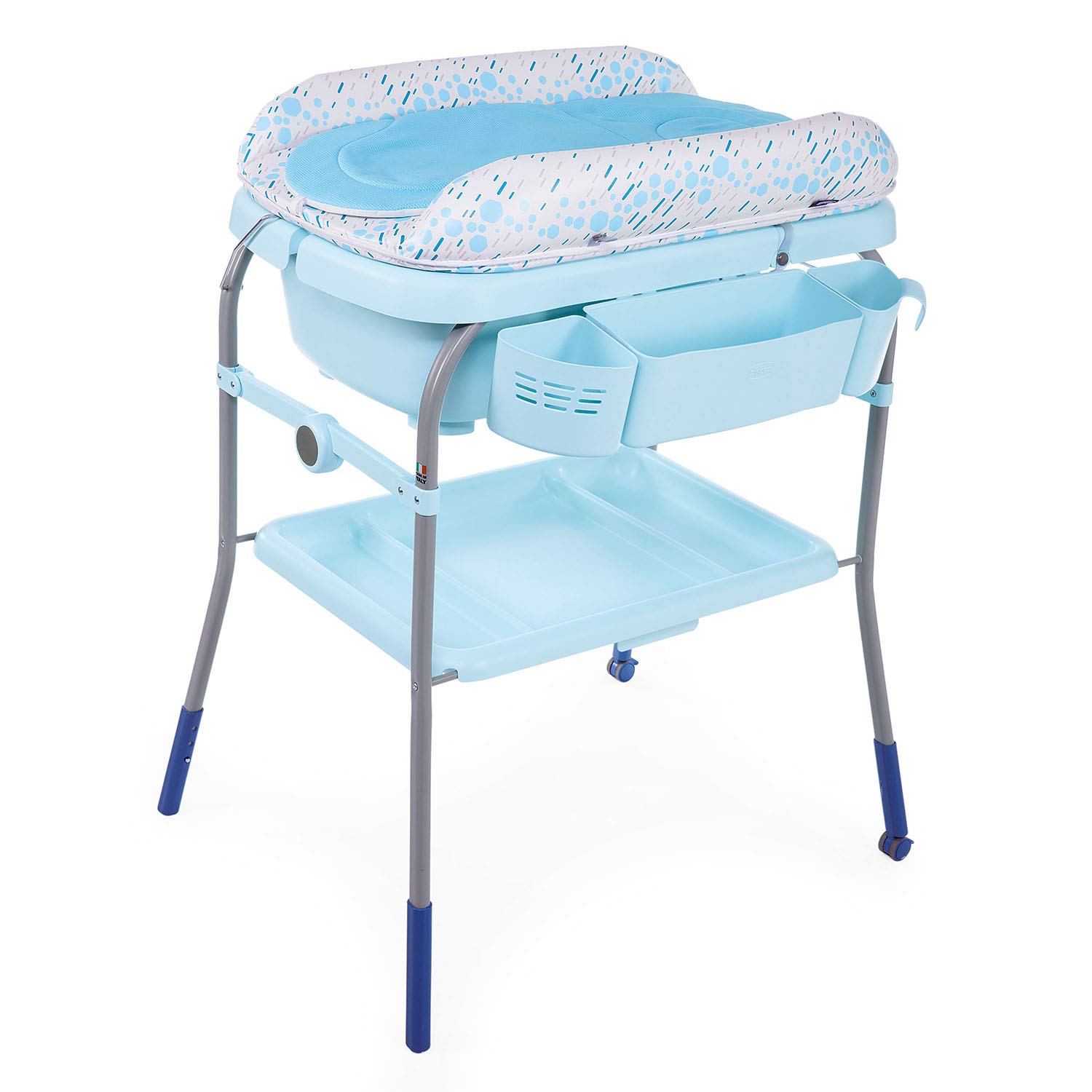 chicco-cuddle-bubble-wickeltisch-mit-badewanne-ocean-bis-11-kg image 1