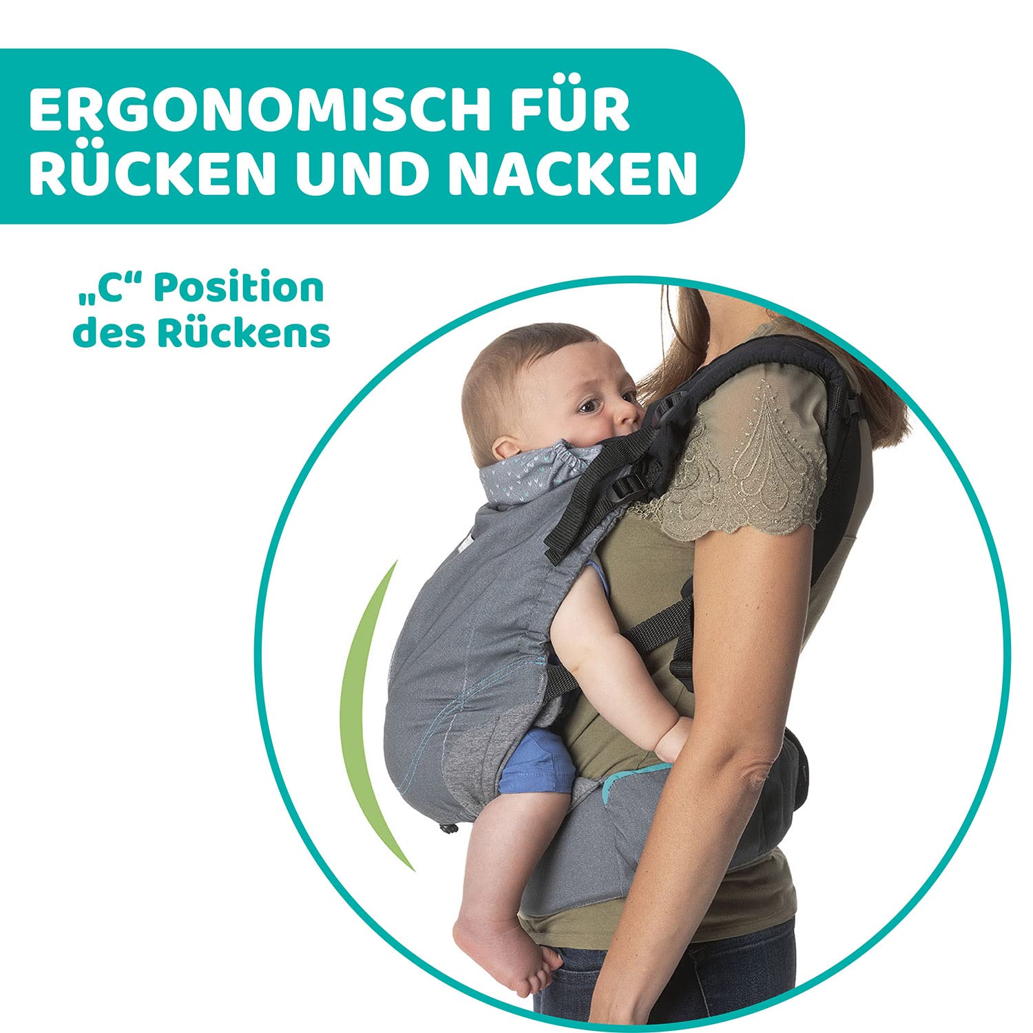 chicco-myamaki-fit-babytrage-baumwolle-cool-grey-15-kg image 3